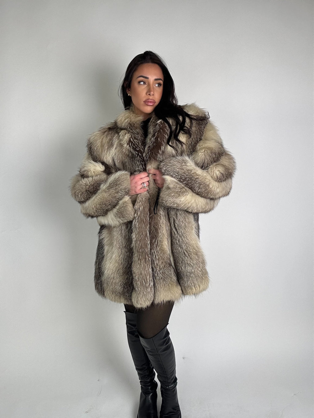 Mink Bomber Jacket