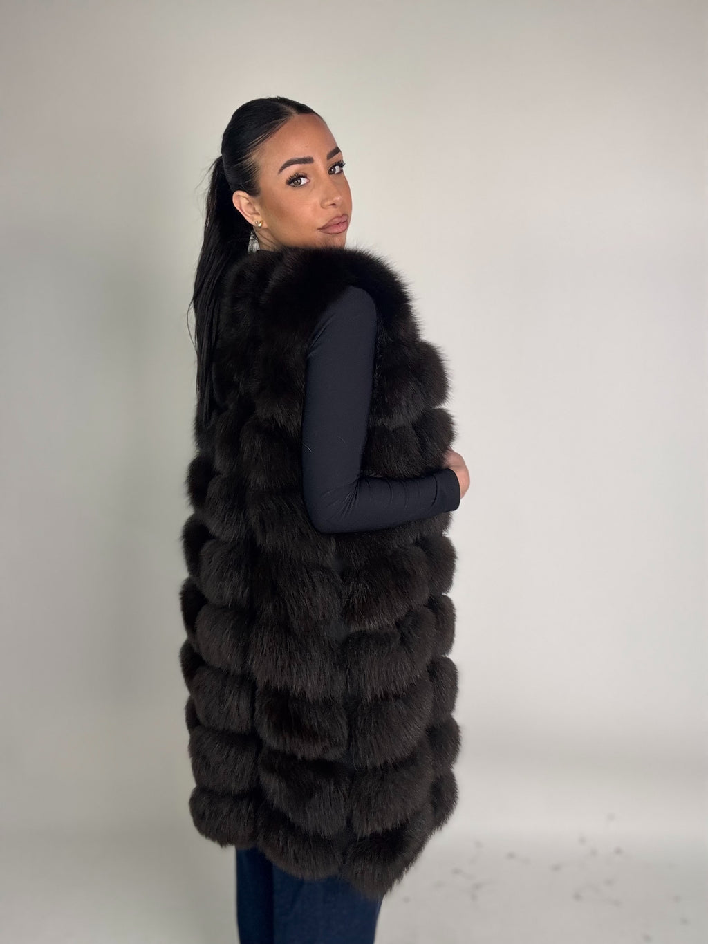 Mink Bomber Jacket