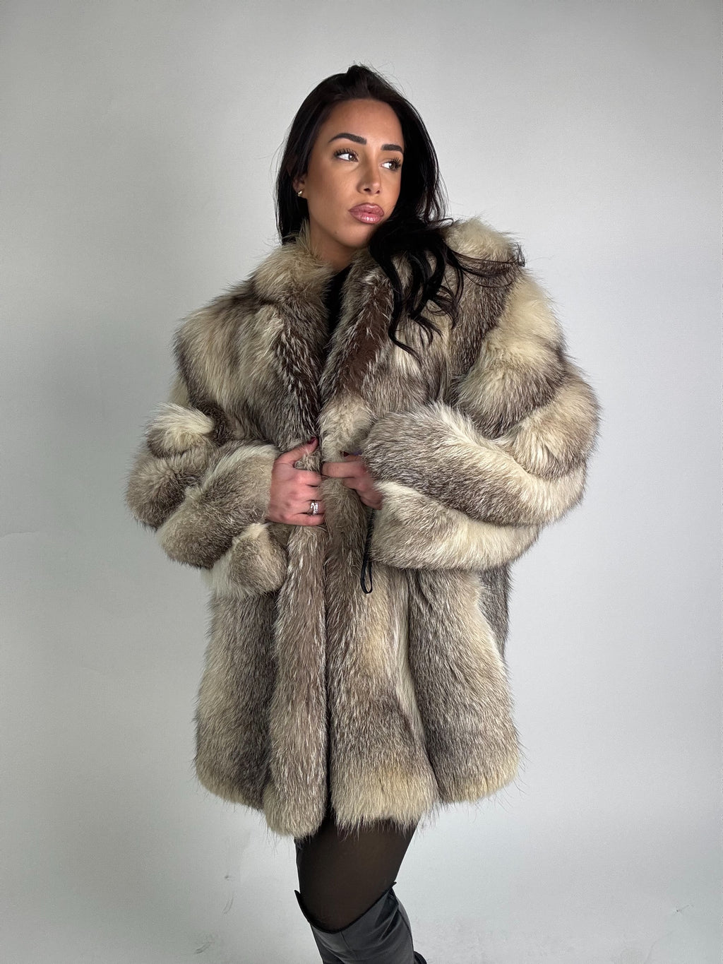 Mink Bomber Jacket