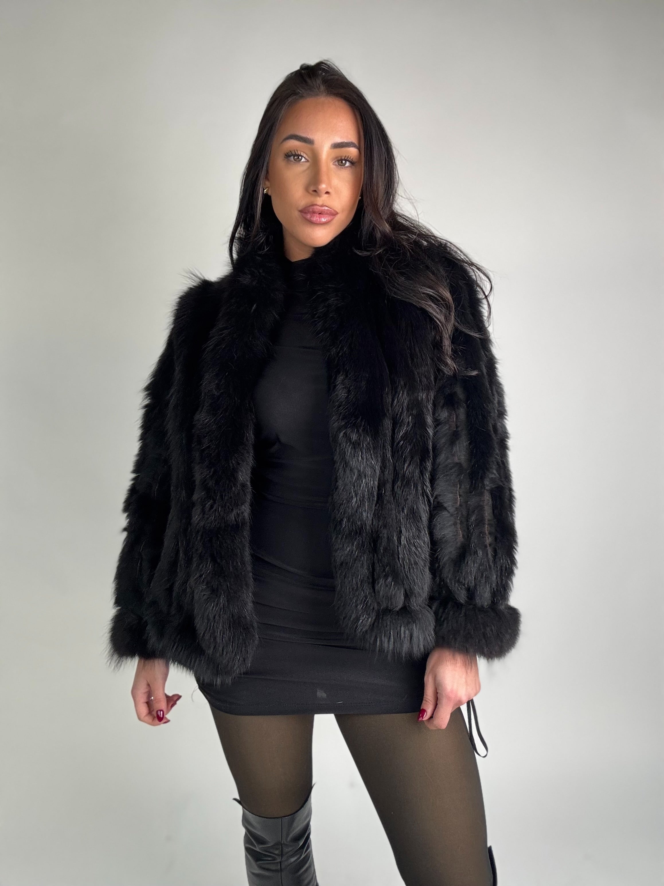 Mink Bomber Jacket