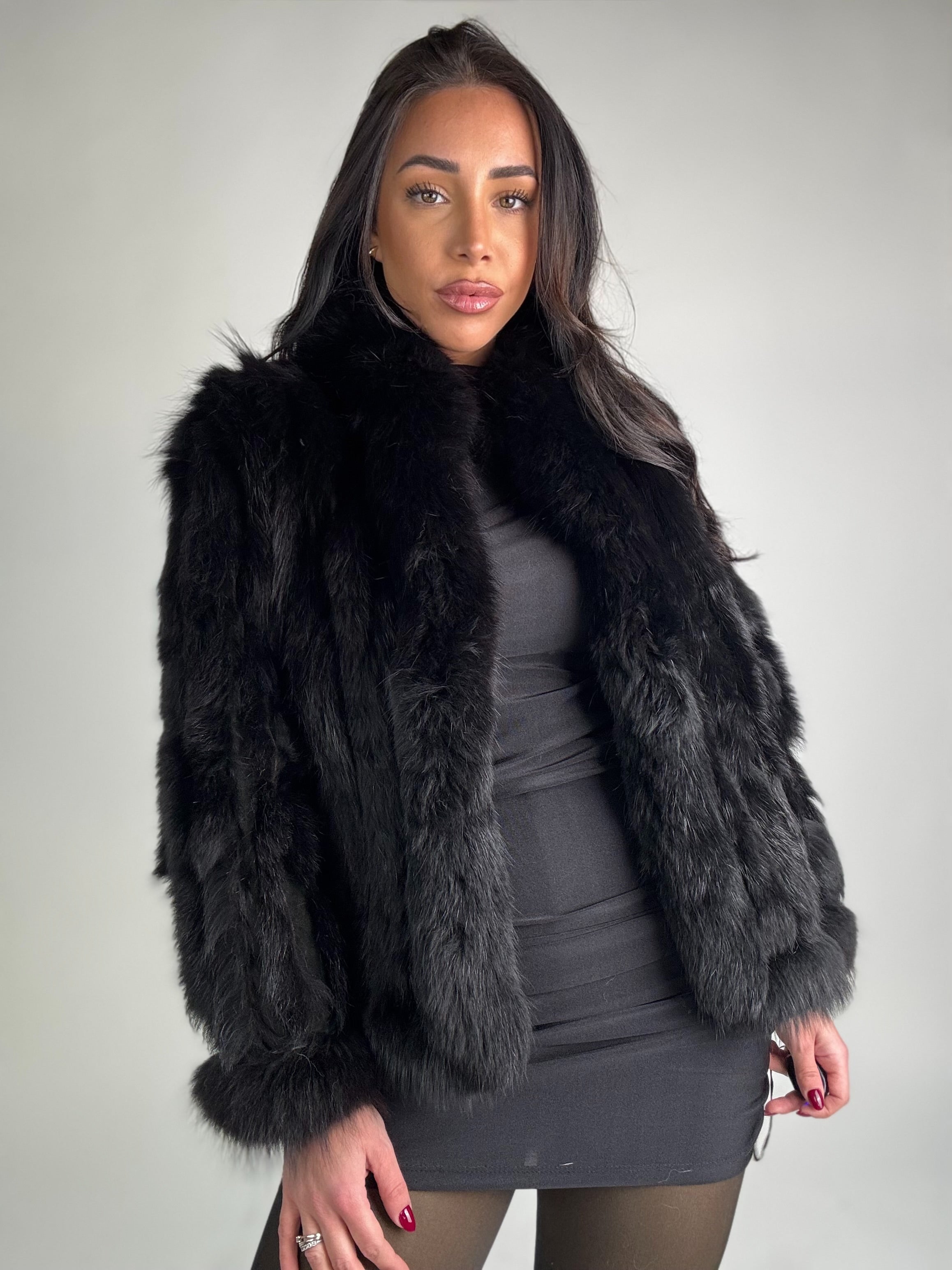 Mink Bomber Jacket