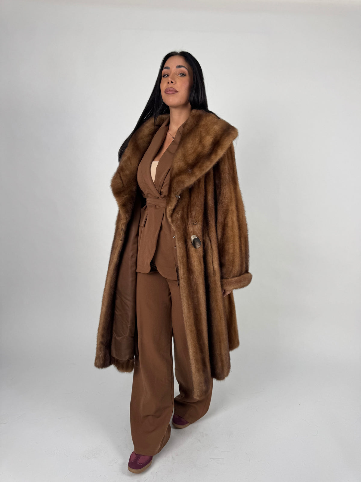 Cappotto in visone N751