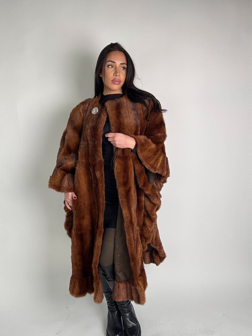 Kimono in visone N437