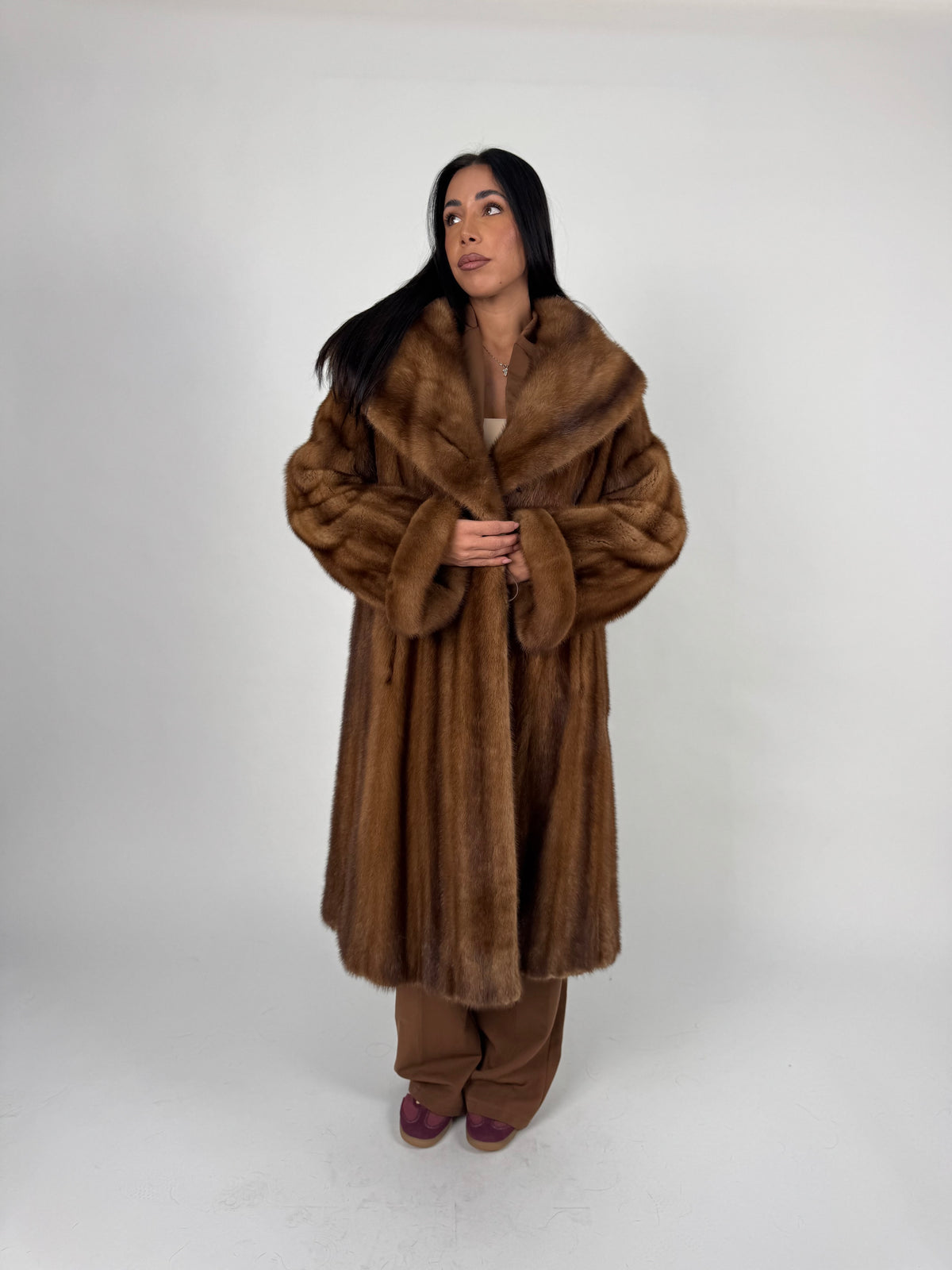 Cappotto in visone N751