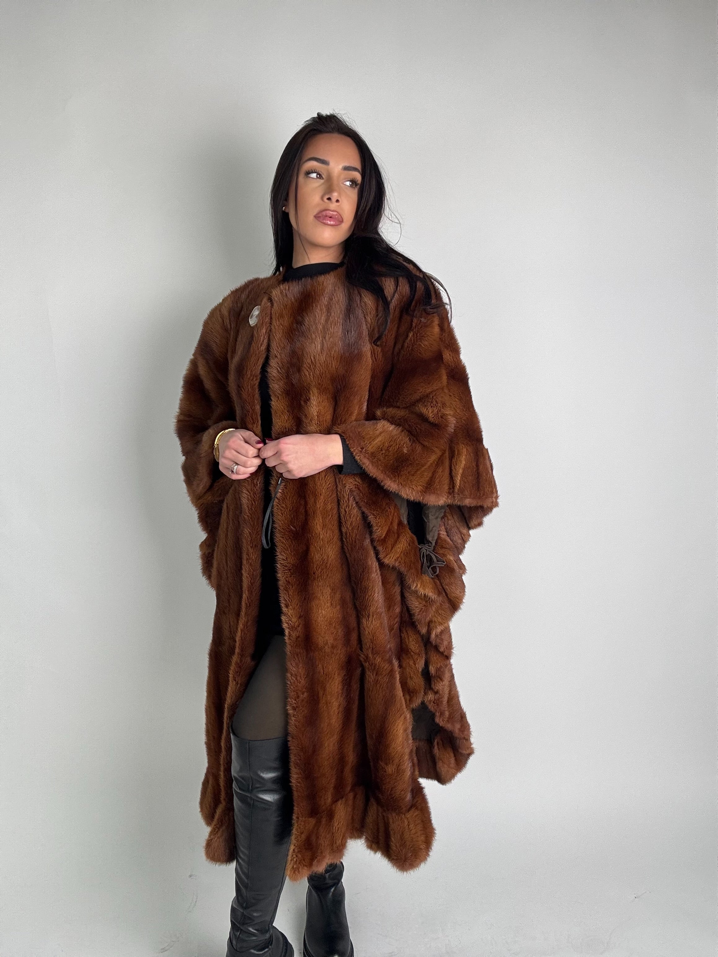 Kimono in visone N437