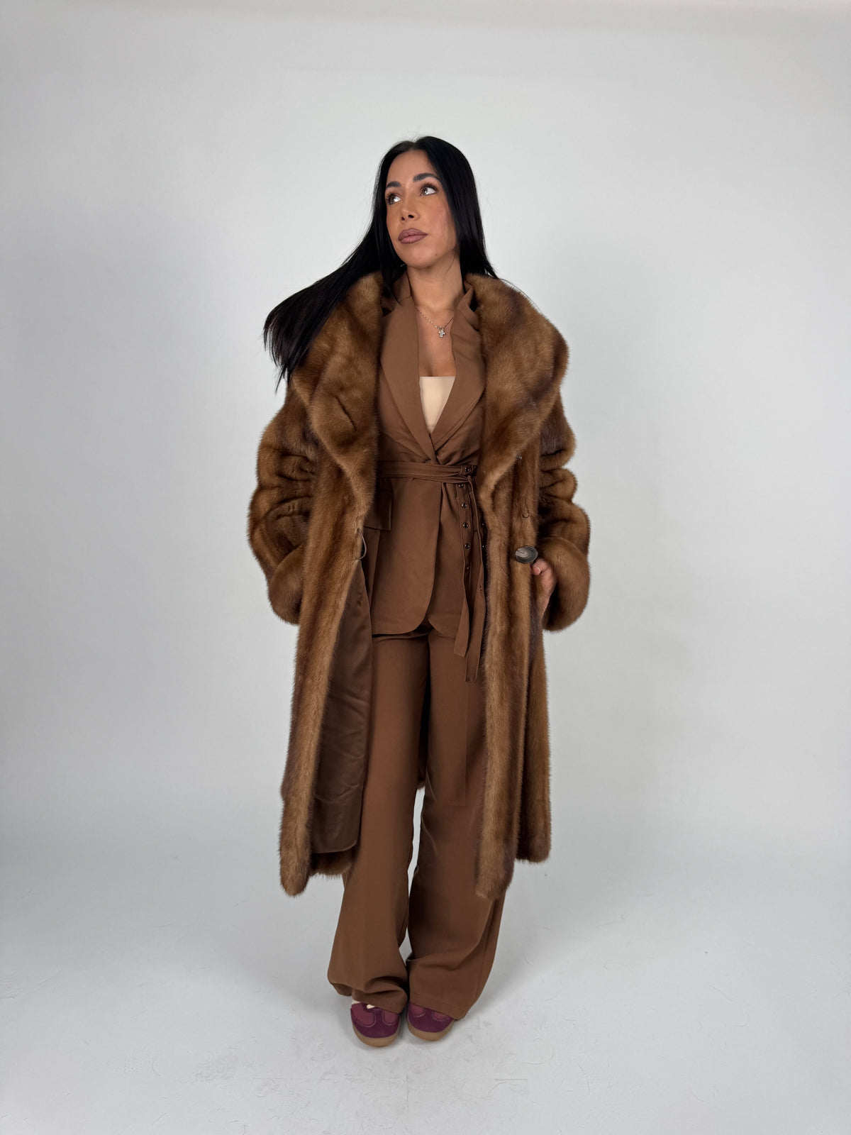 Cappotto in visone N751