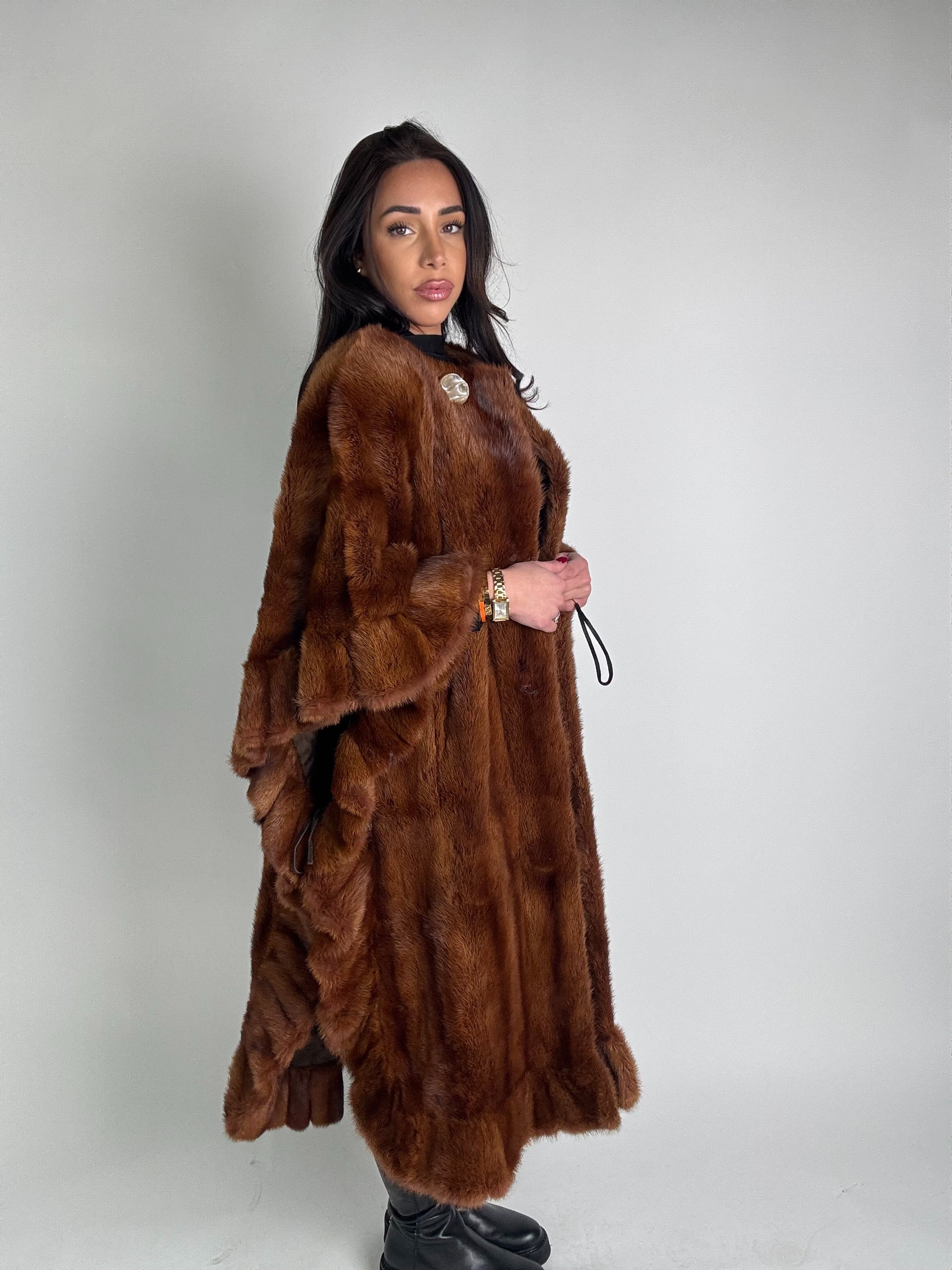 Kimono in visone N437