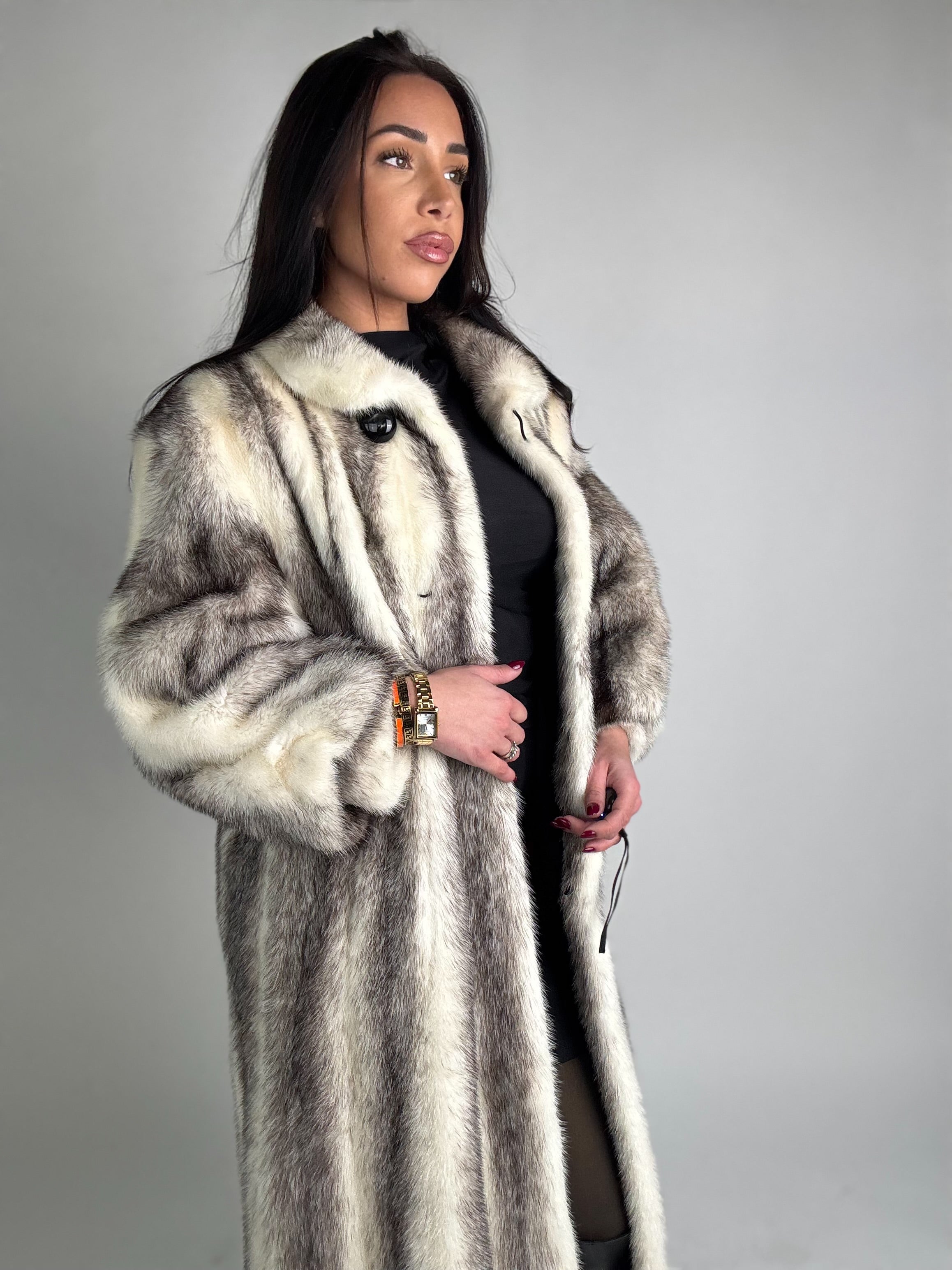 Cappotto in visone N438