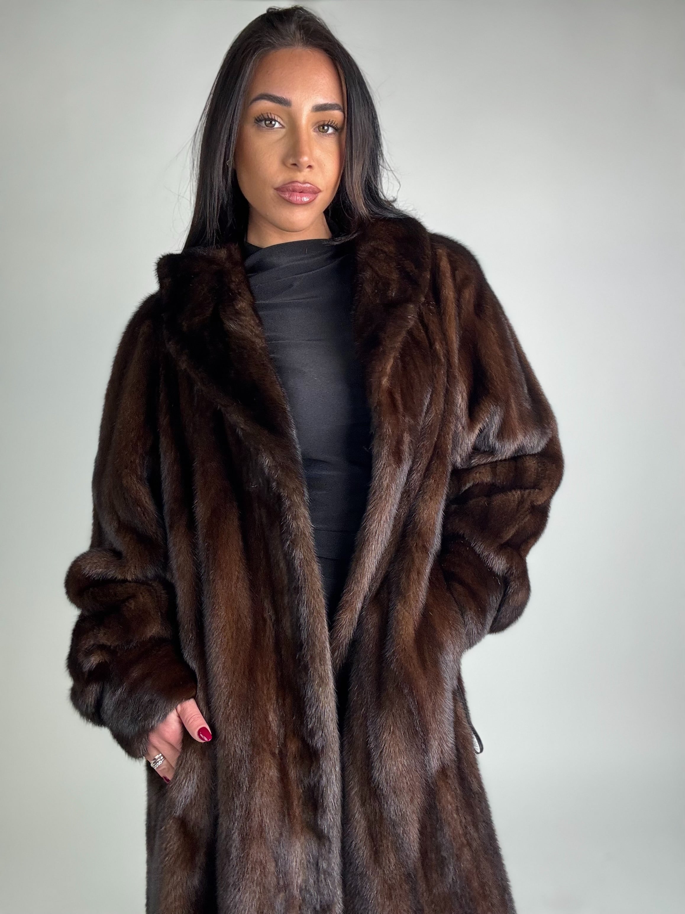 Cappotto in visone N440