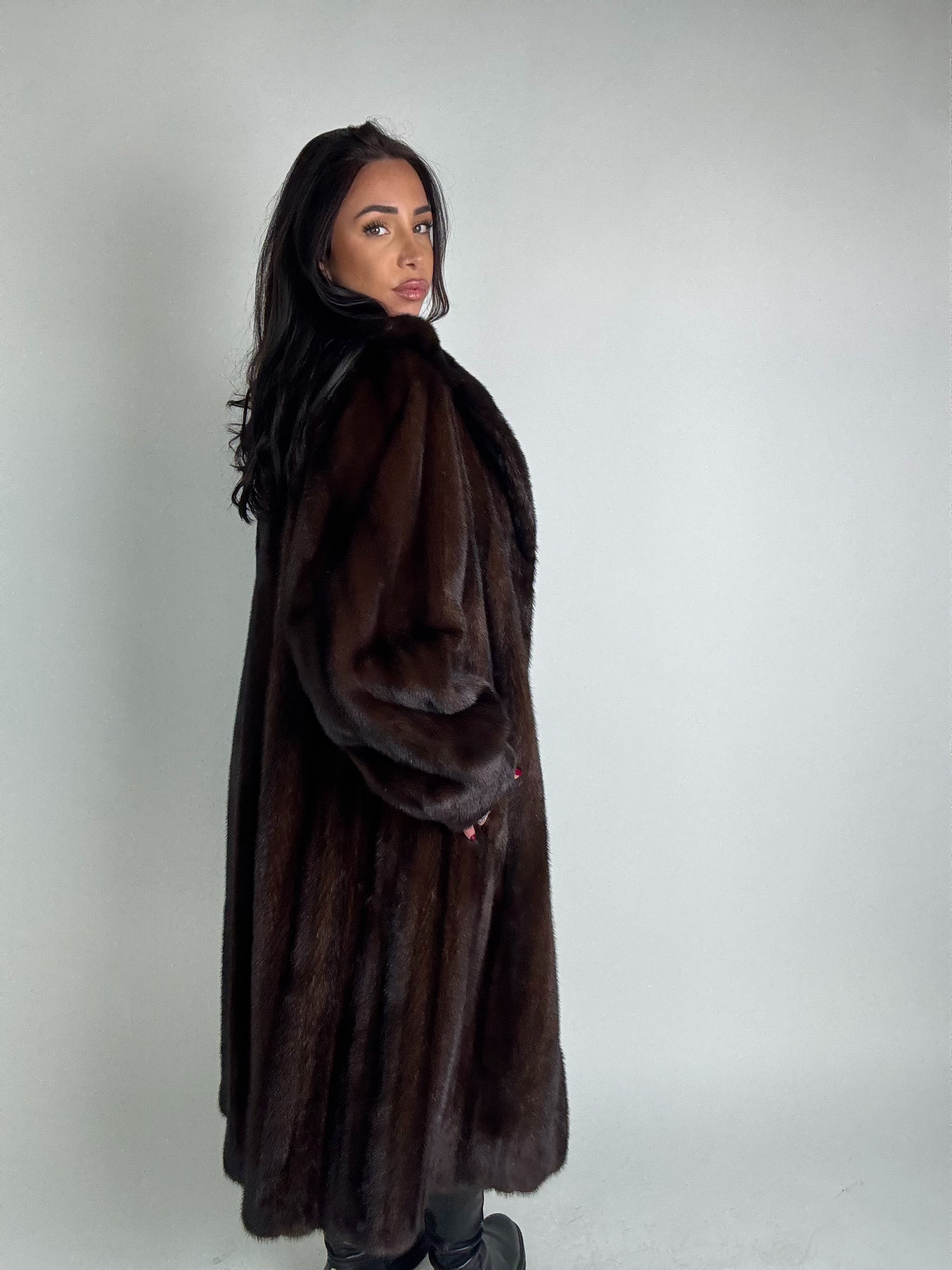 Cappotto in visone N440