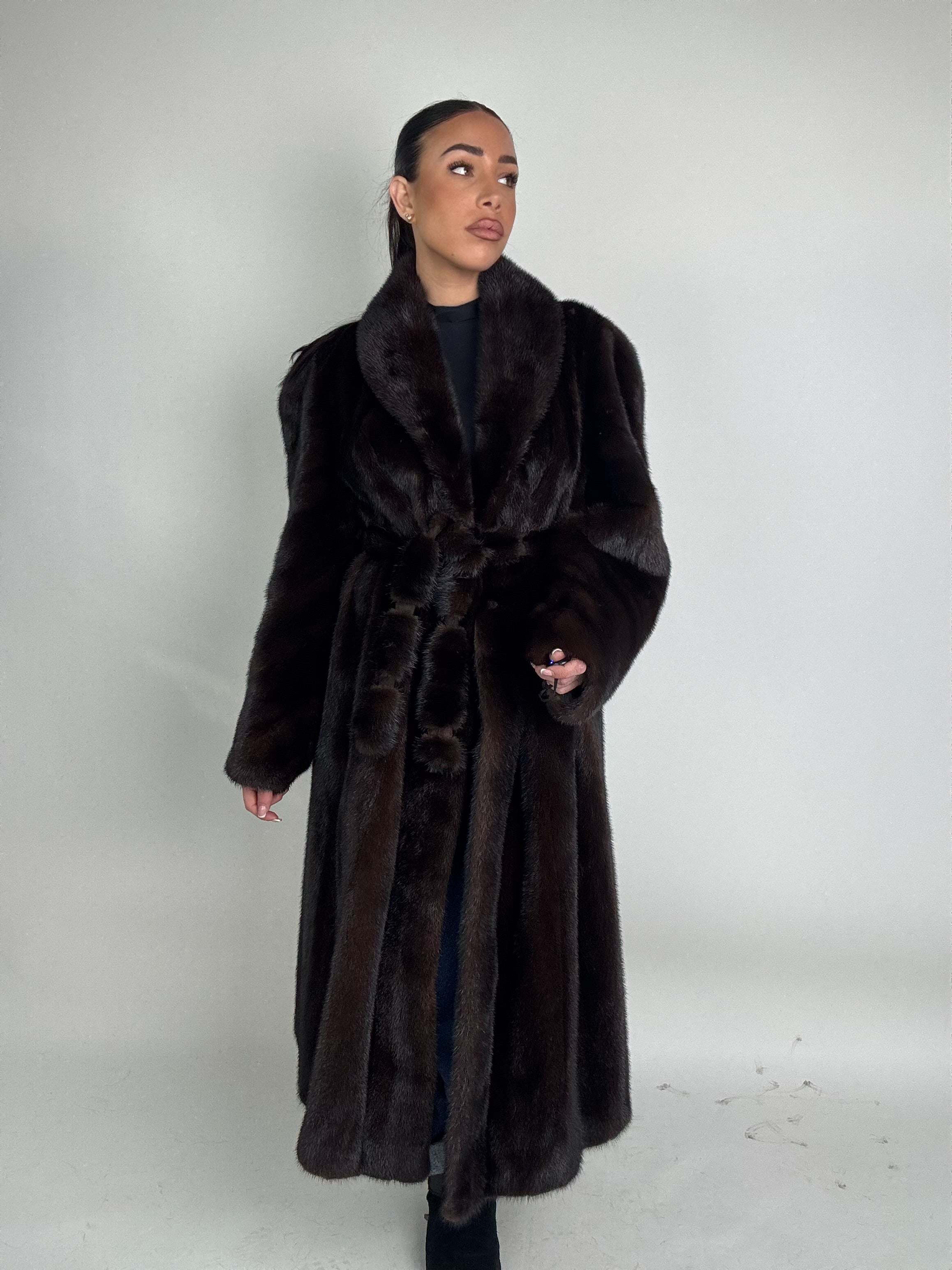 Cappotto in visone N502