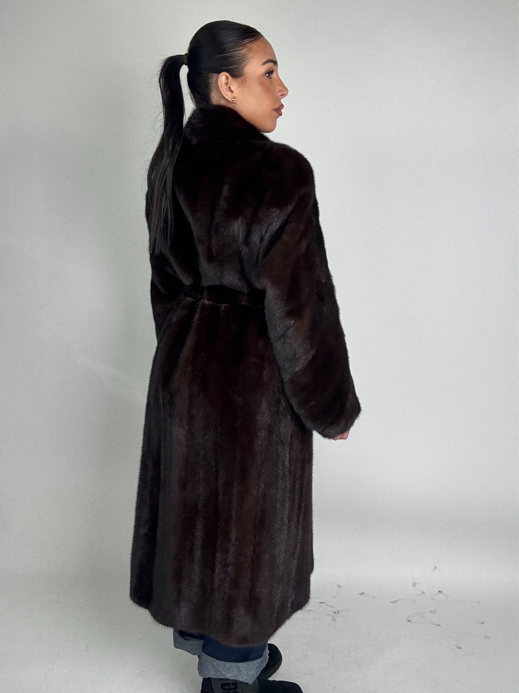 Cappotto in visone N502