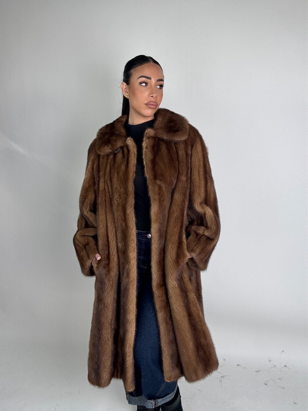 Cappotto in visone N503