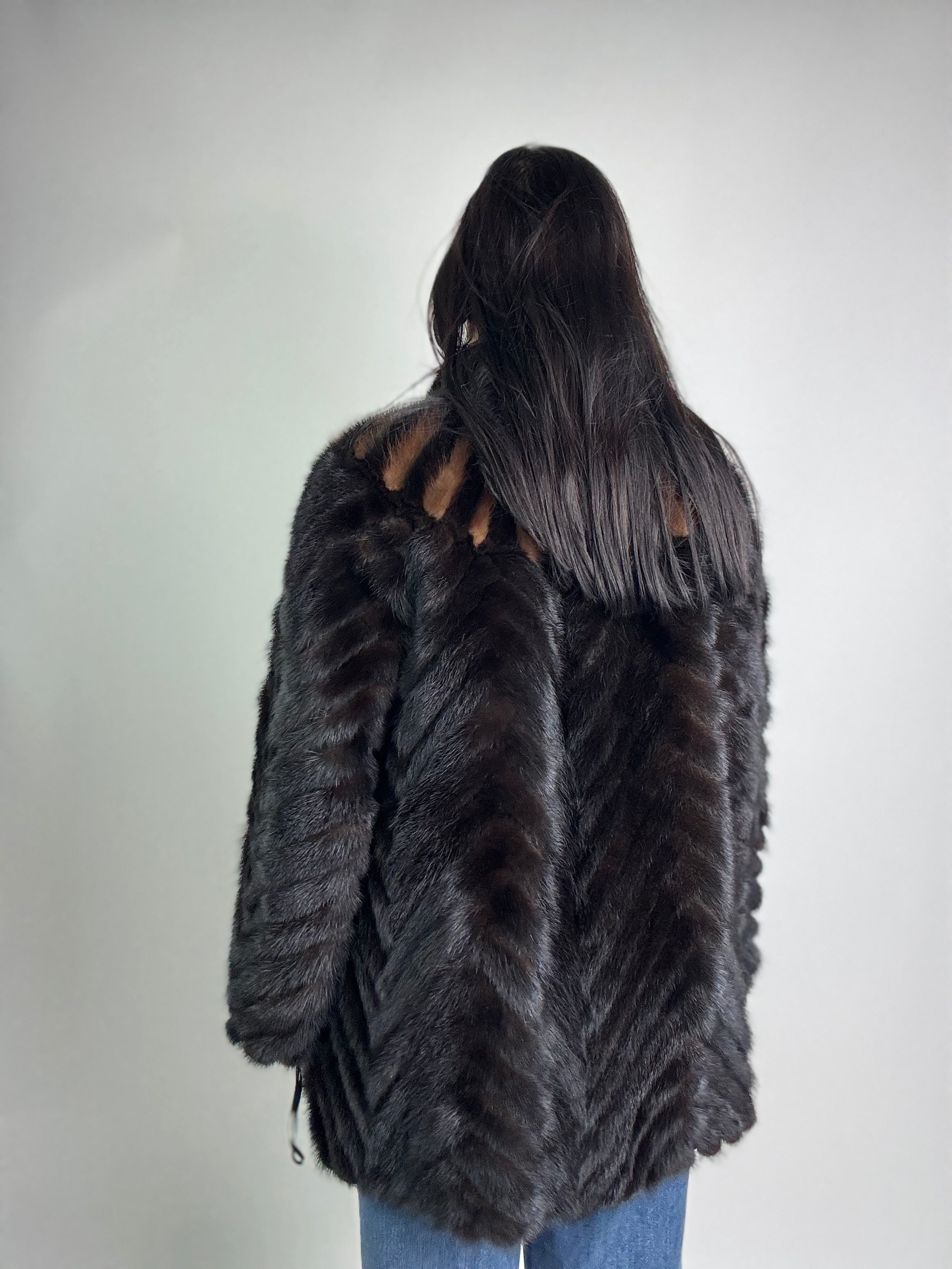 Giacca in visone N231