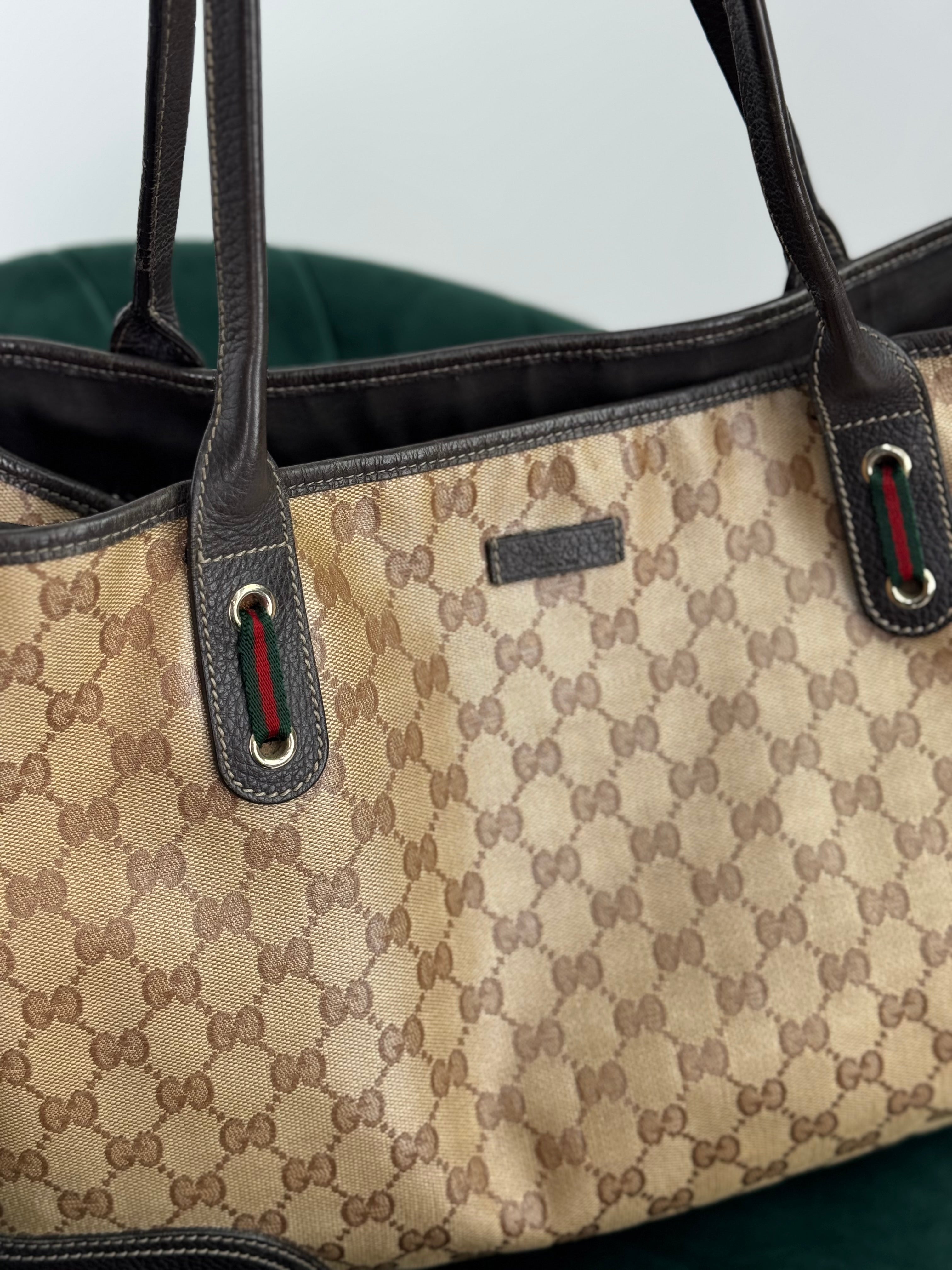 Borsa tote Gucci GG Crystal Sheline Line