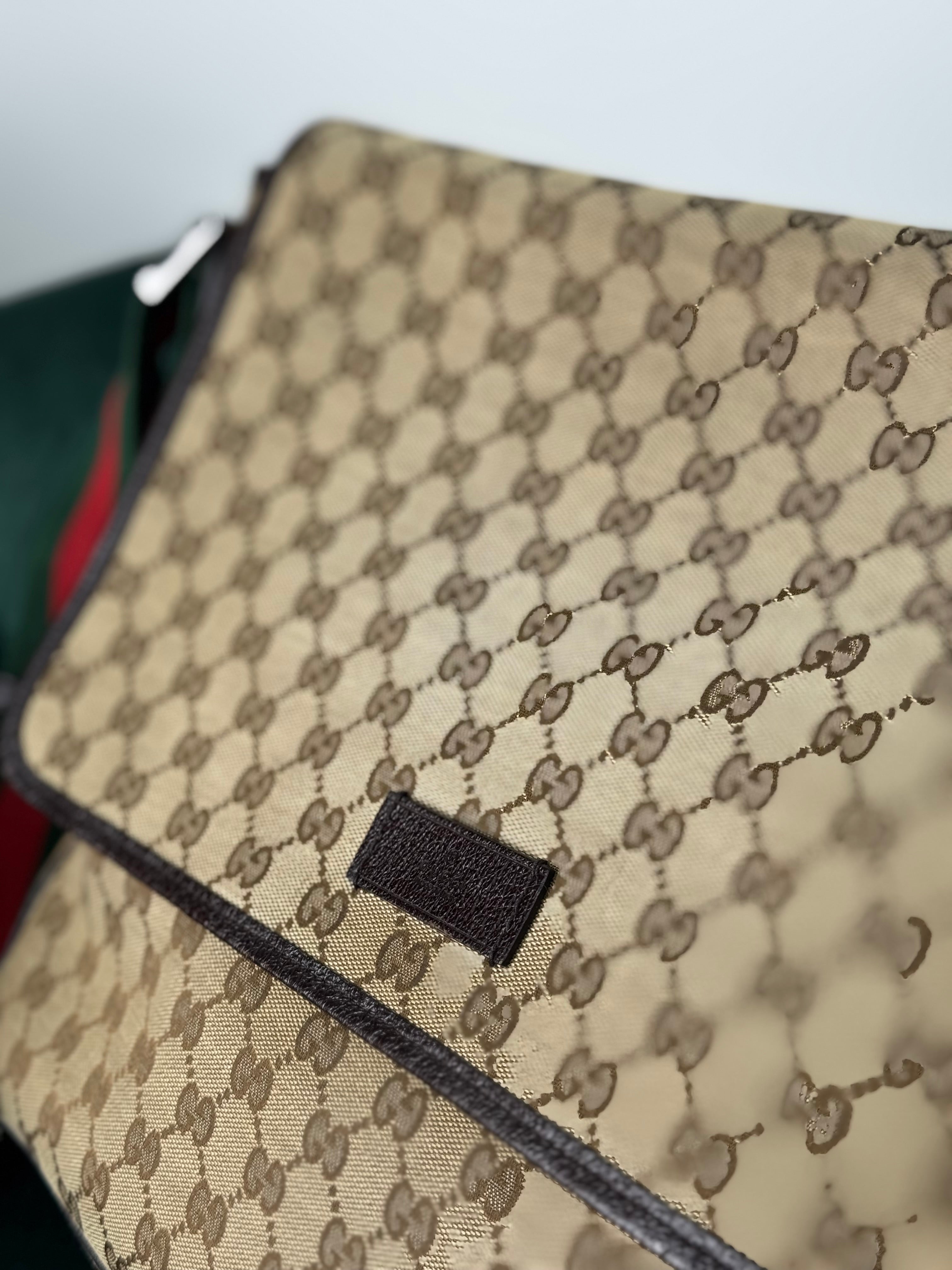 Borsa Gucci Messenger in tela GG Supreme