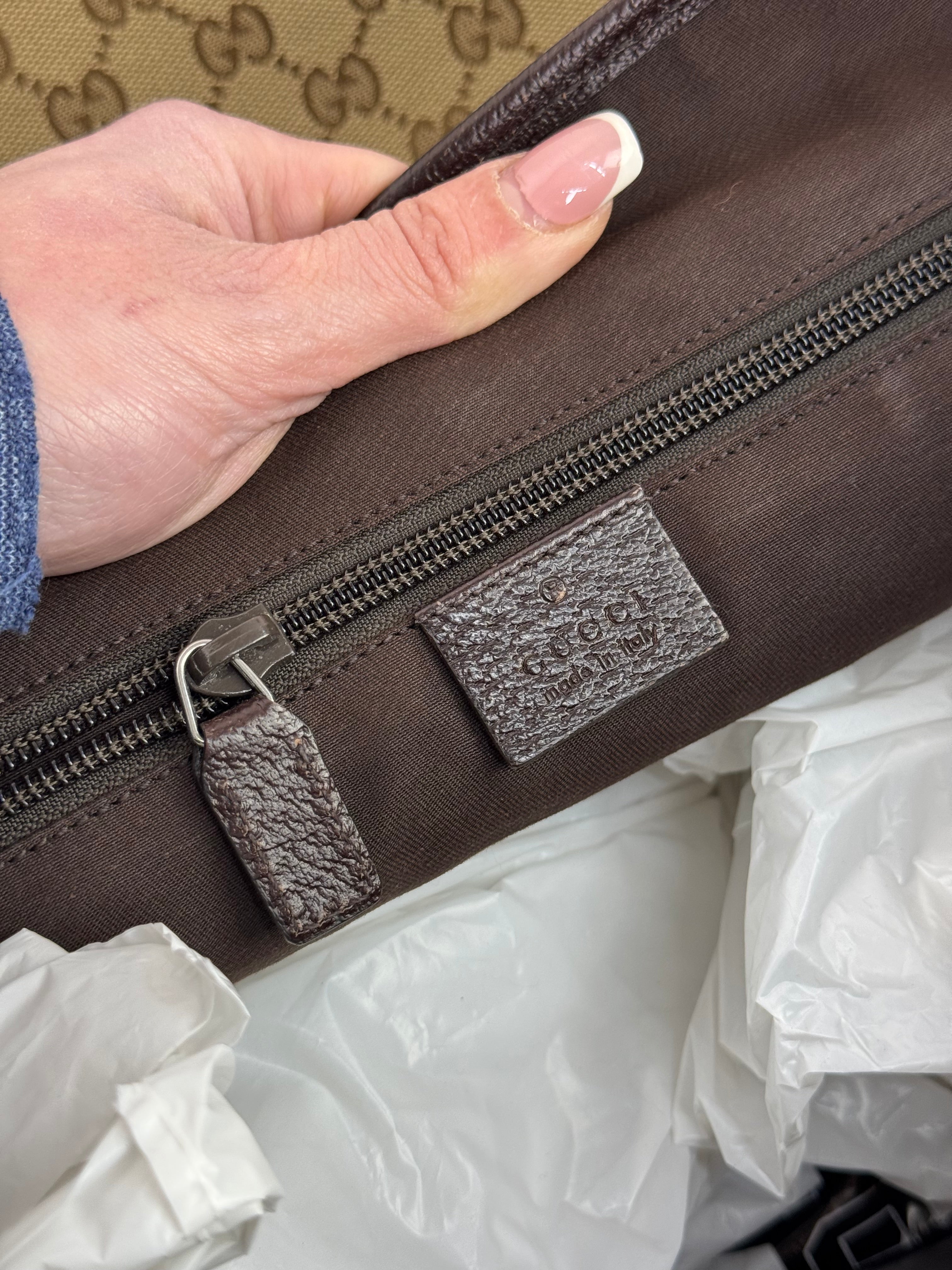 Borsa Gucci Messenger in tela GG Supreme