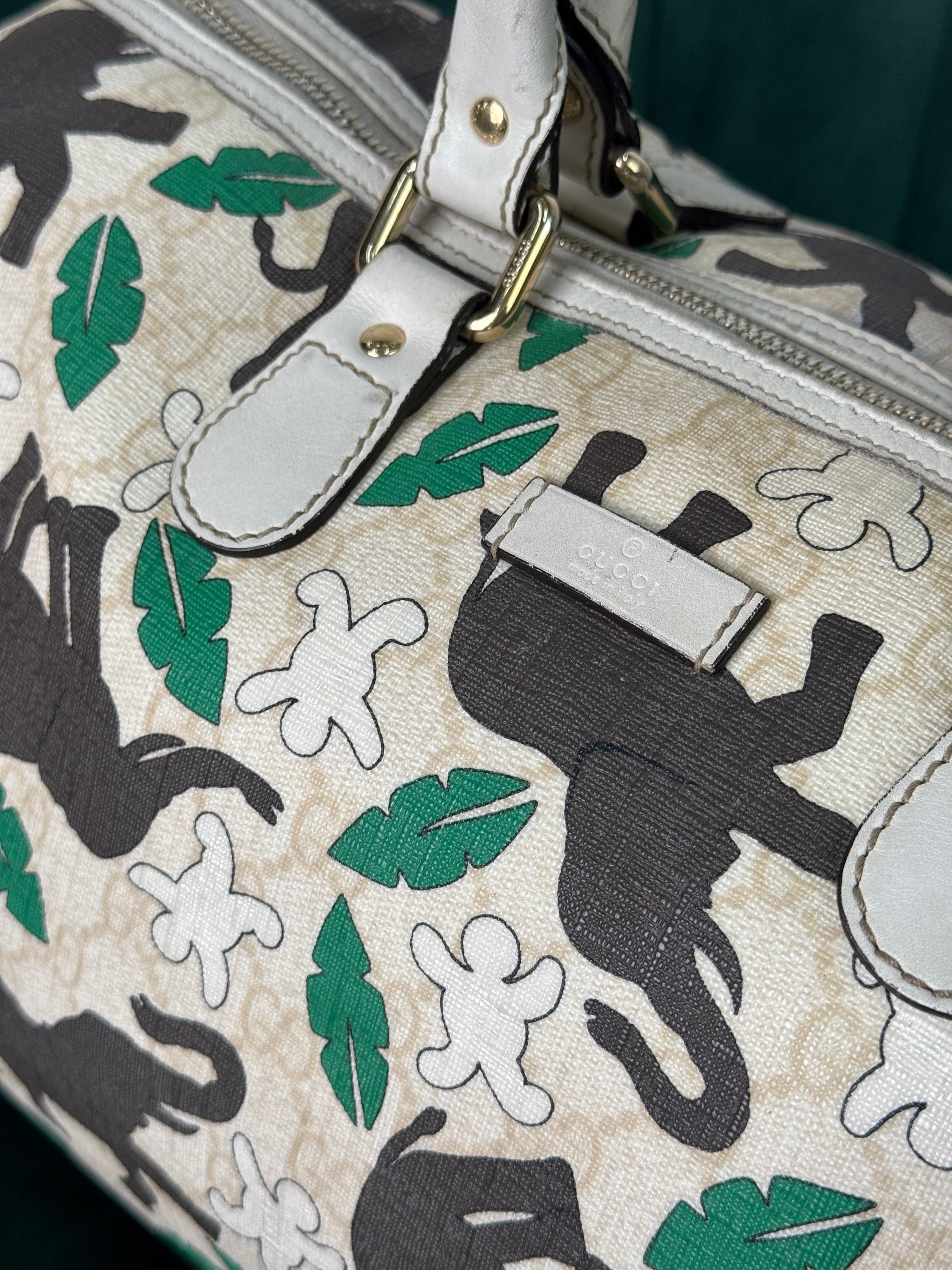 Bauletto Gucci modello Joy Boston, realizzato in collaborazione con UNICEF