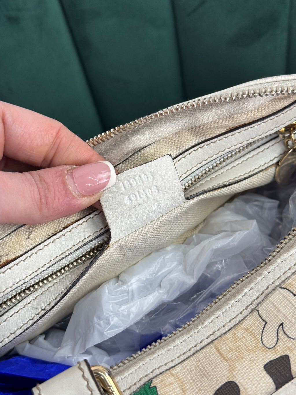 Bauletto Gucci modello Joy Boston, realizzato in collaborazione con UNICEF