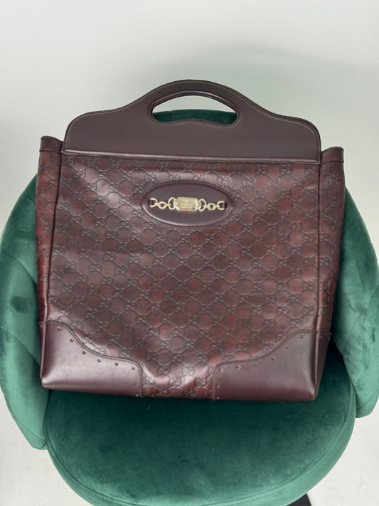 Borsa Gucci Guccissima Punch Top Handle Tote