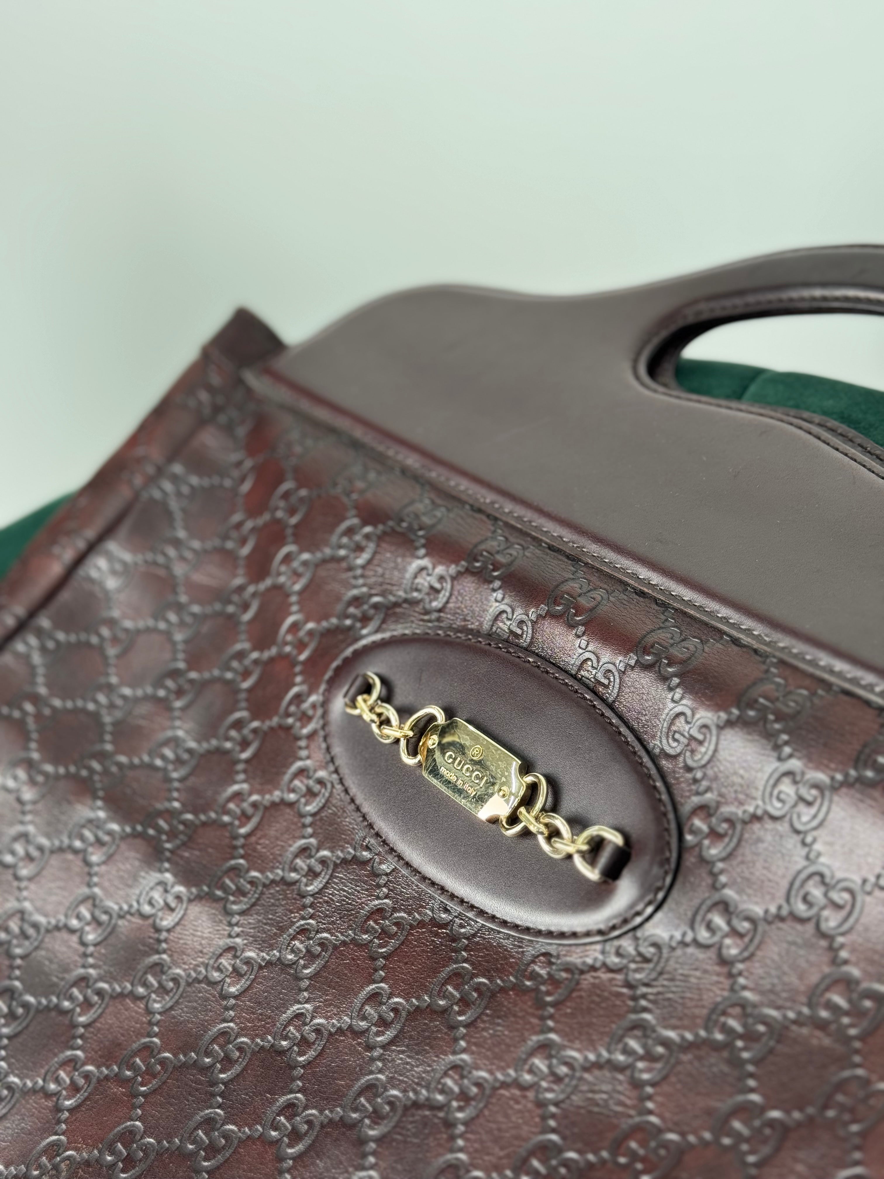 Borsa Gucci Guccissima Punch Top Handle Tote