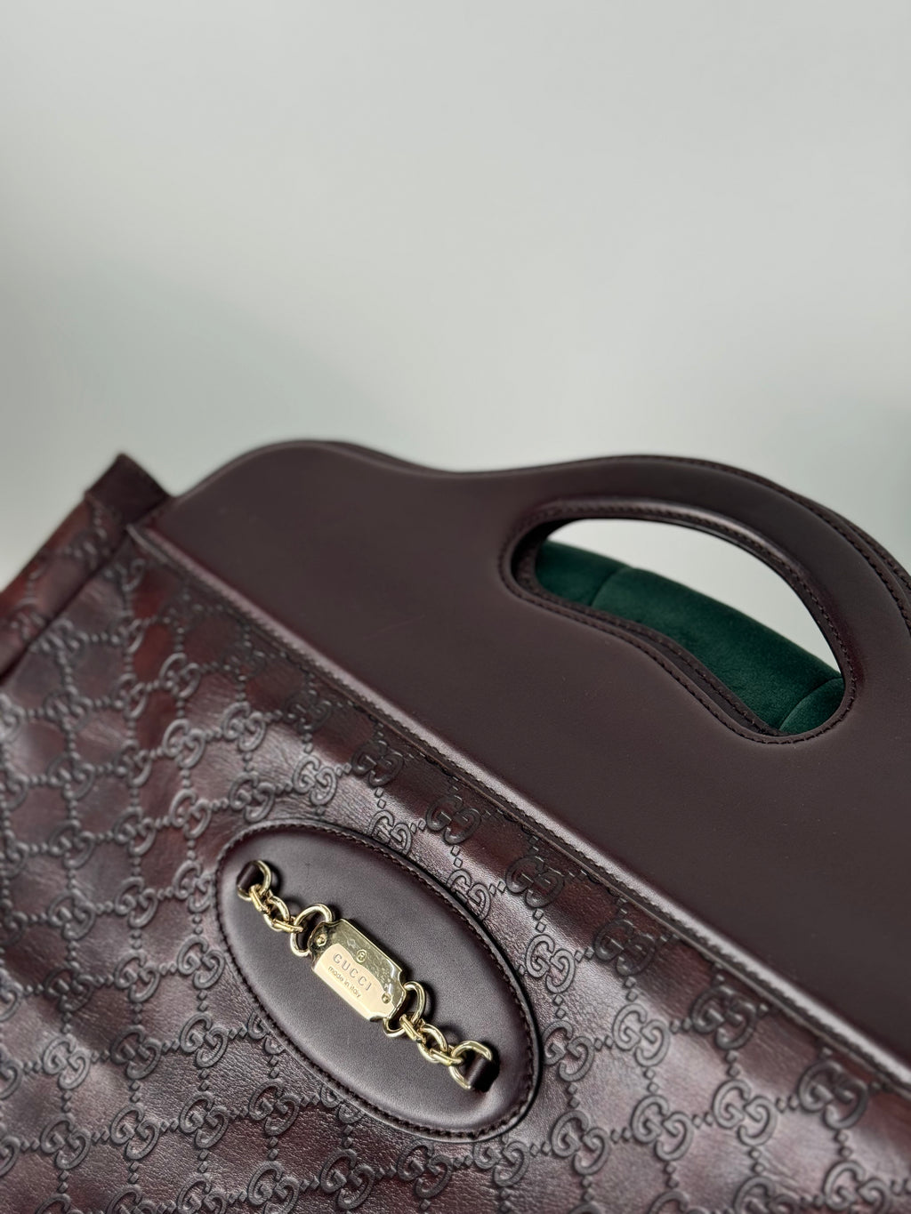 Borsa Gucci Guccissima Punch Top Handle Tote