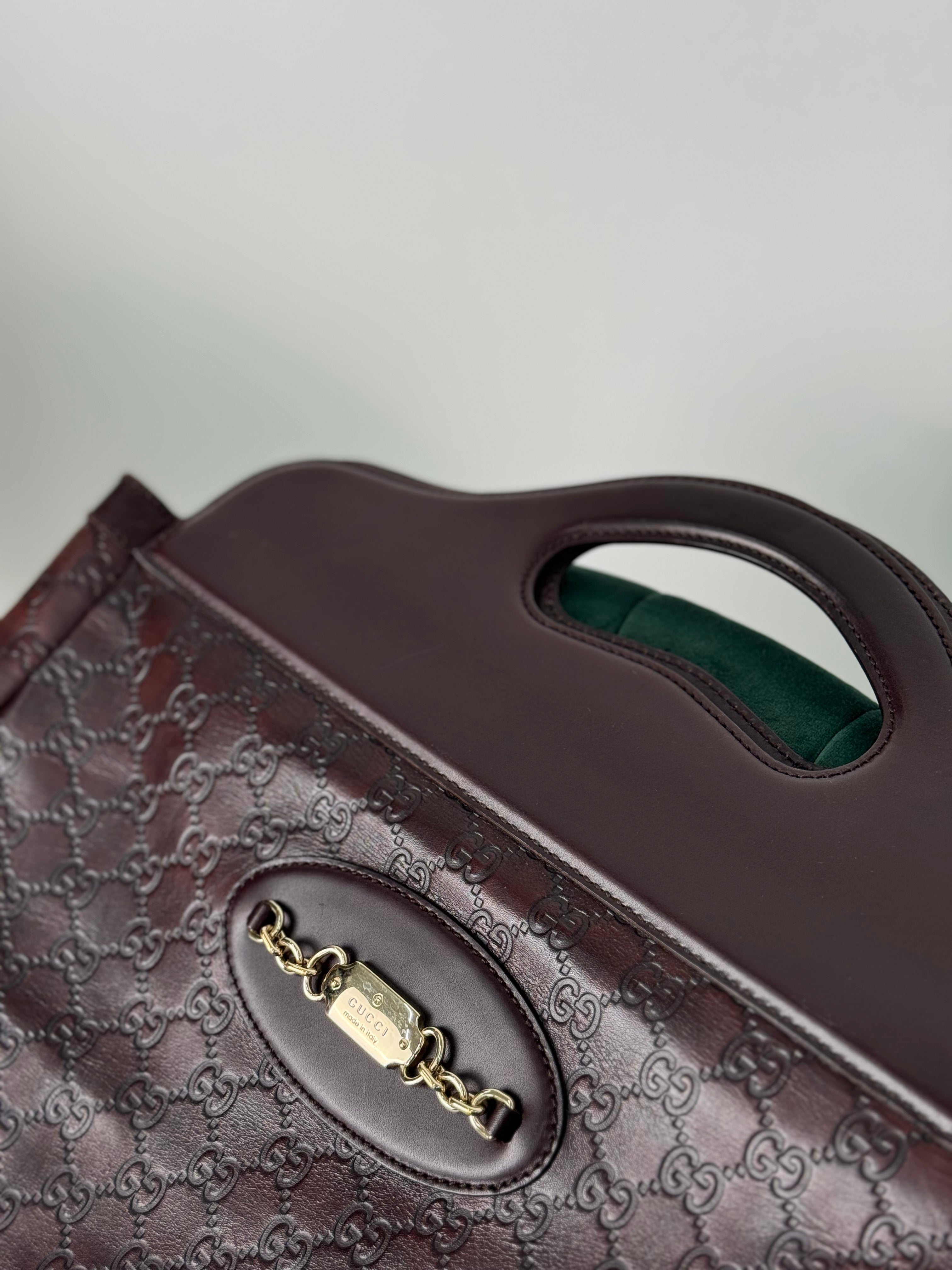 Borsa Gucci Guccissima Punch Top Handle Tote