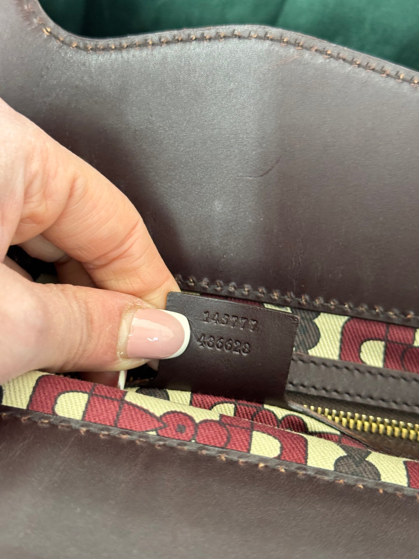Borsa Gucci Guccissima Punch Top Handle Tote