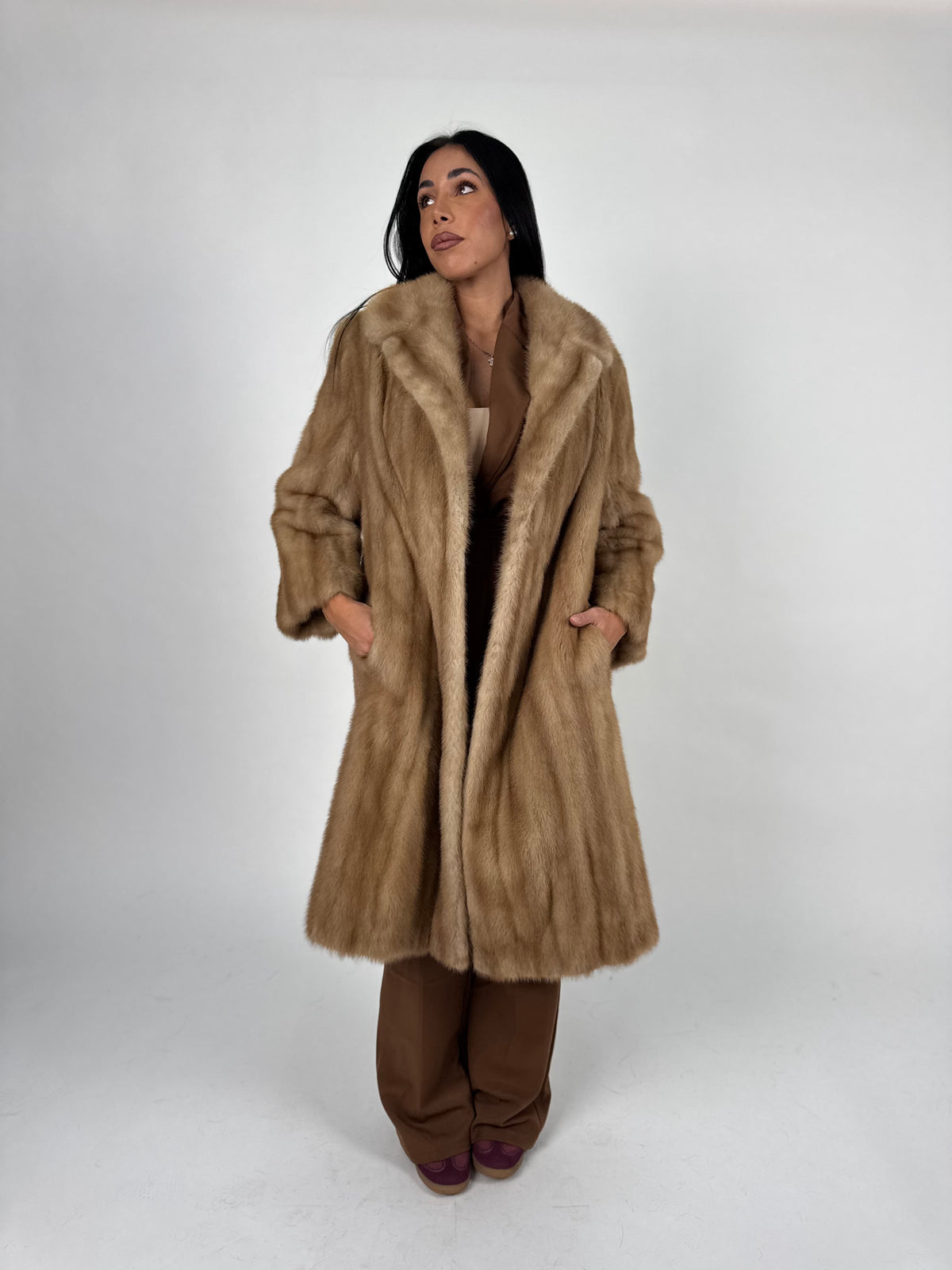 Cappotto in visone N749