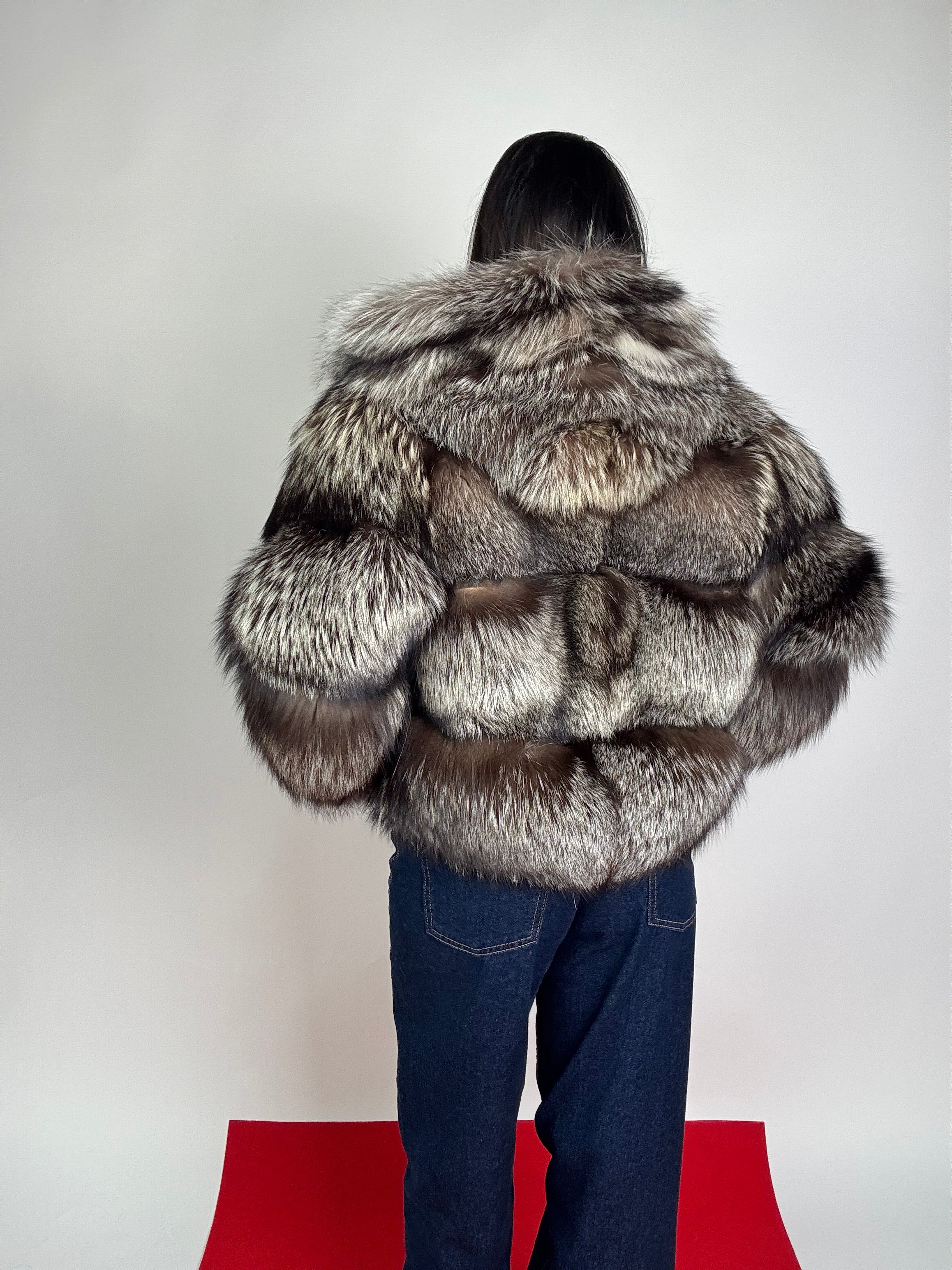 Mink Bomber Jacket