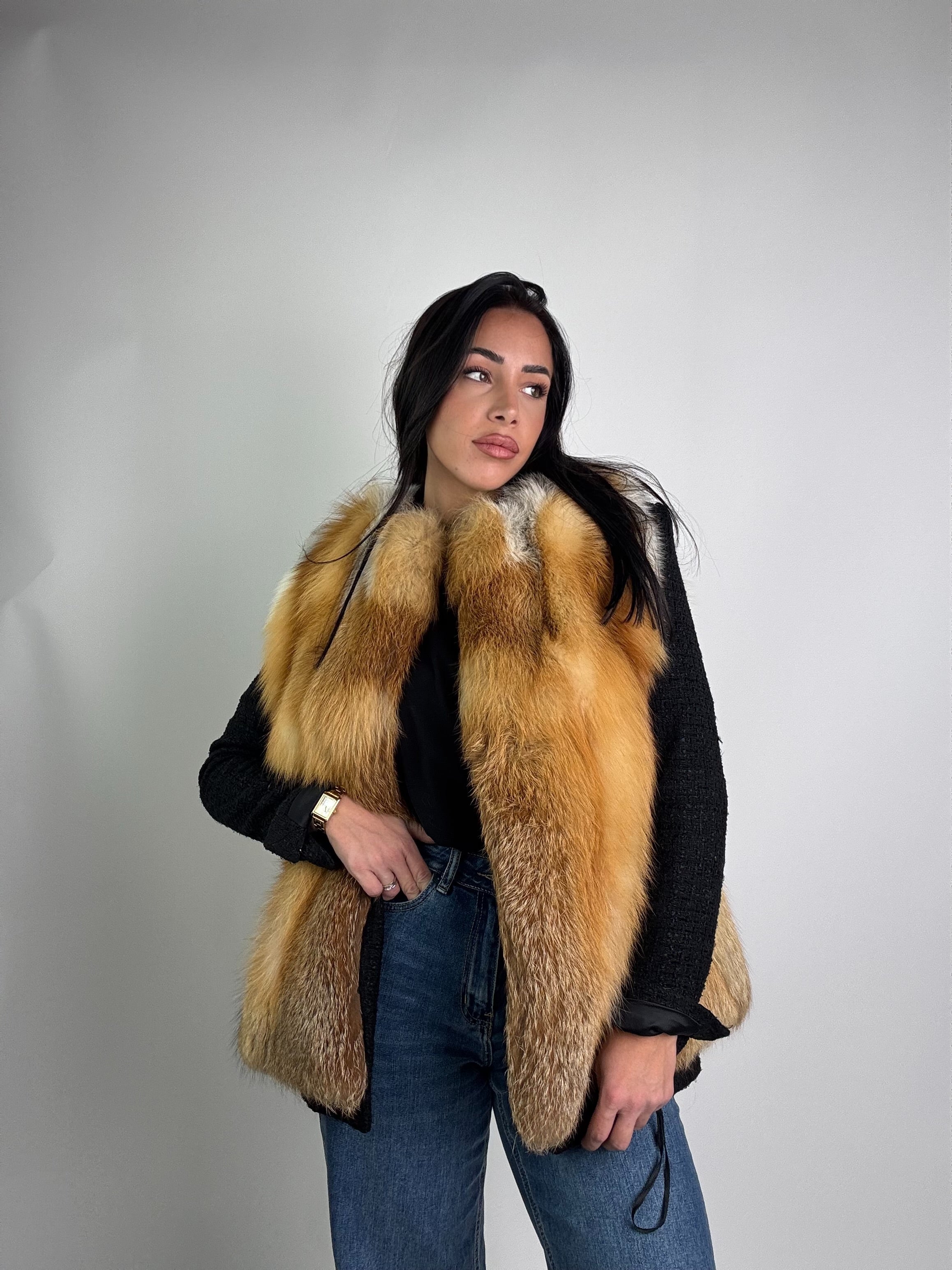 Smanicato in volpe gold N982