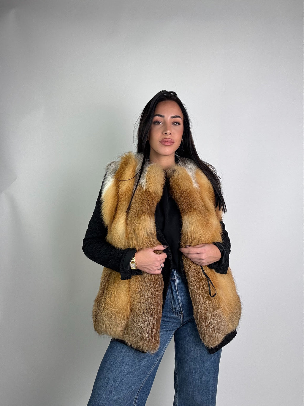 Smanicato in volpe gold N982