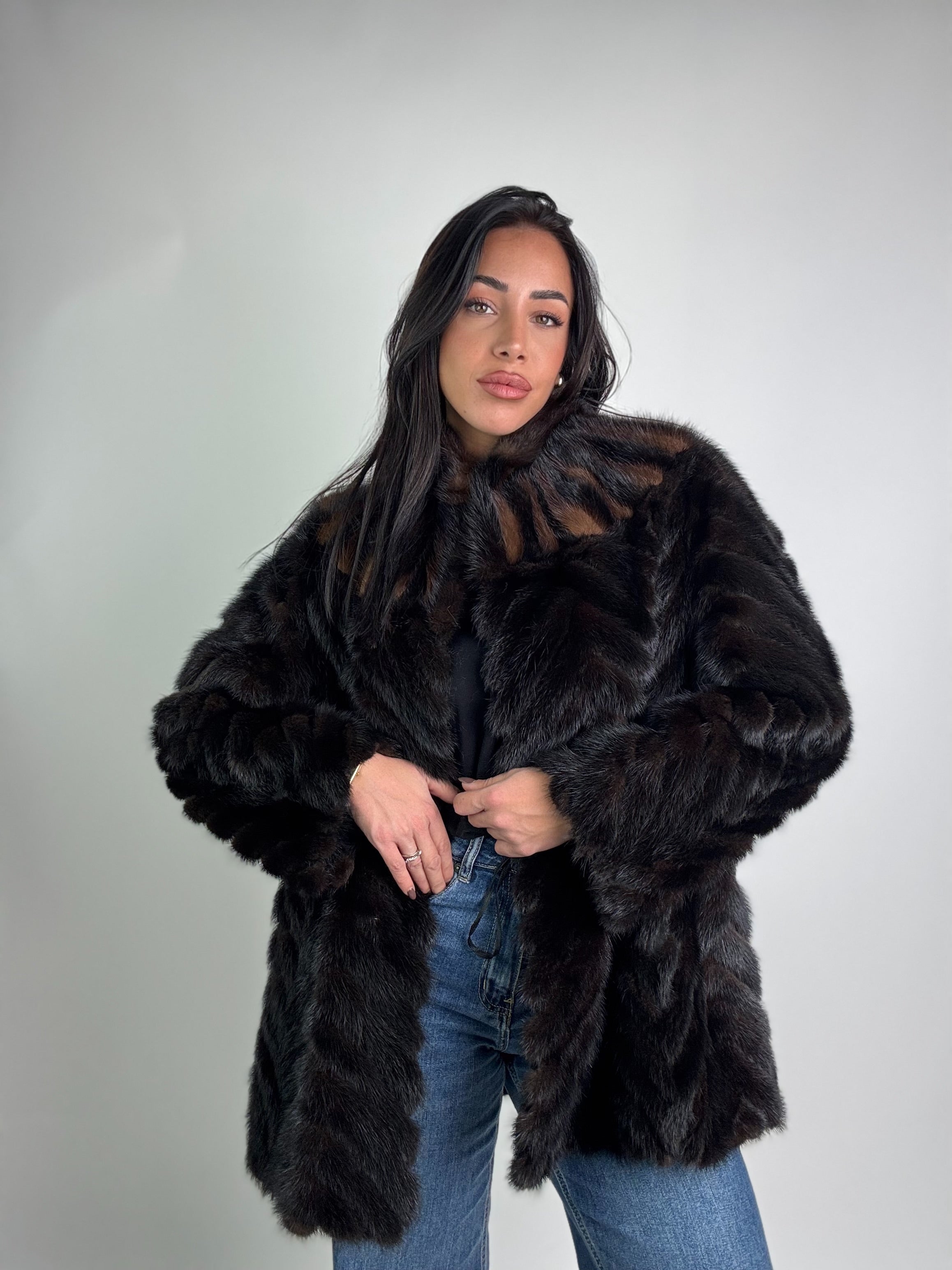 Giacca in visone N231