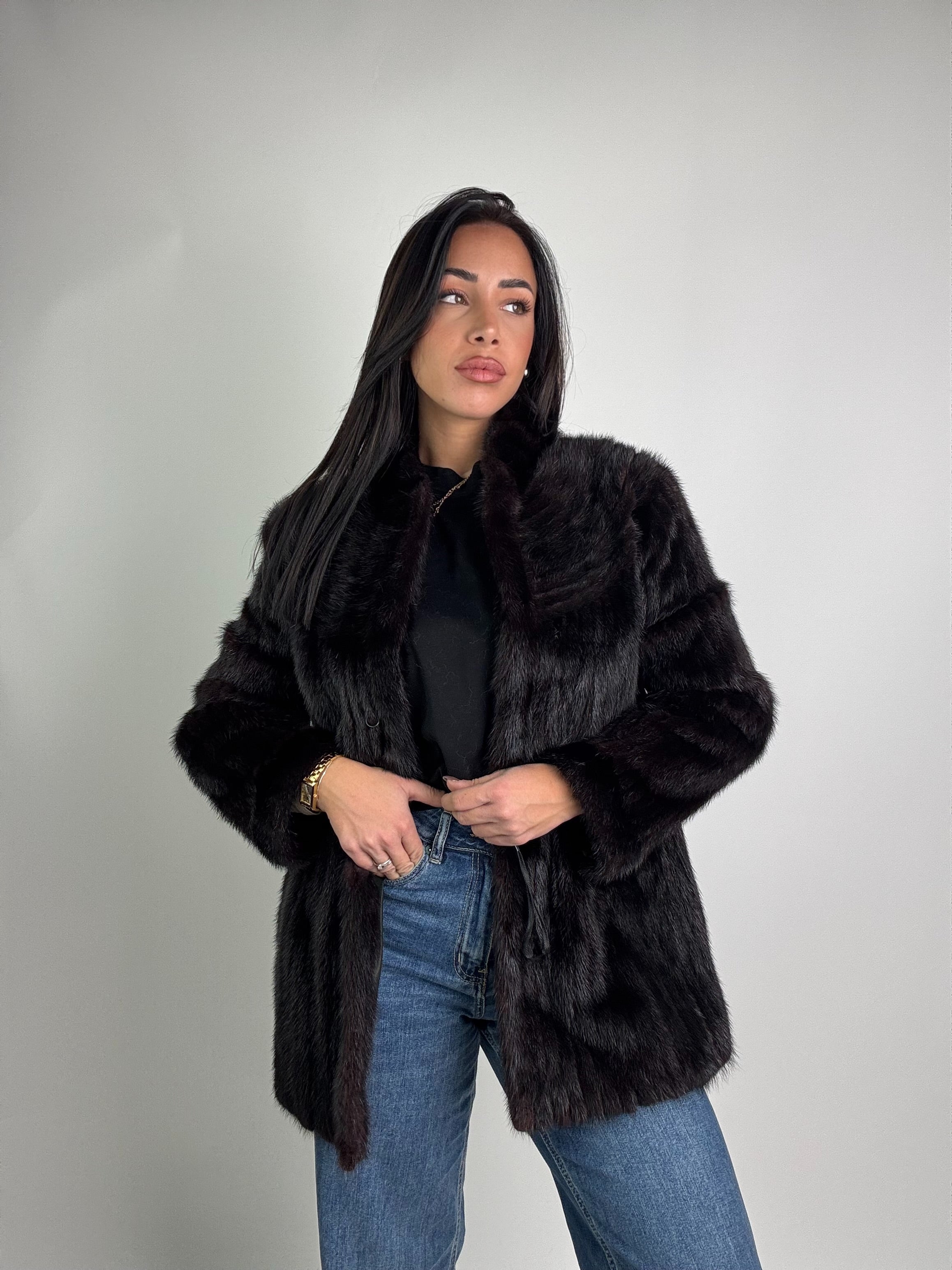 Giacca in visone N232