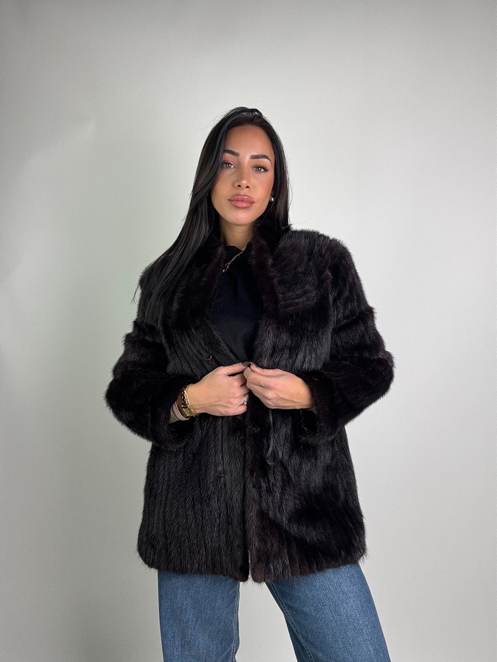 Giacca in visone N232