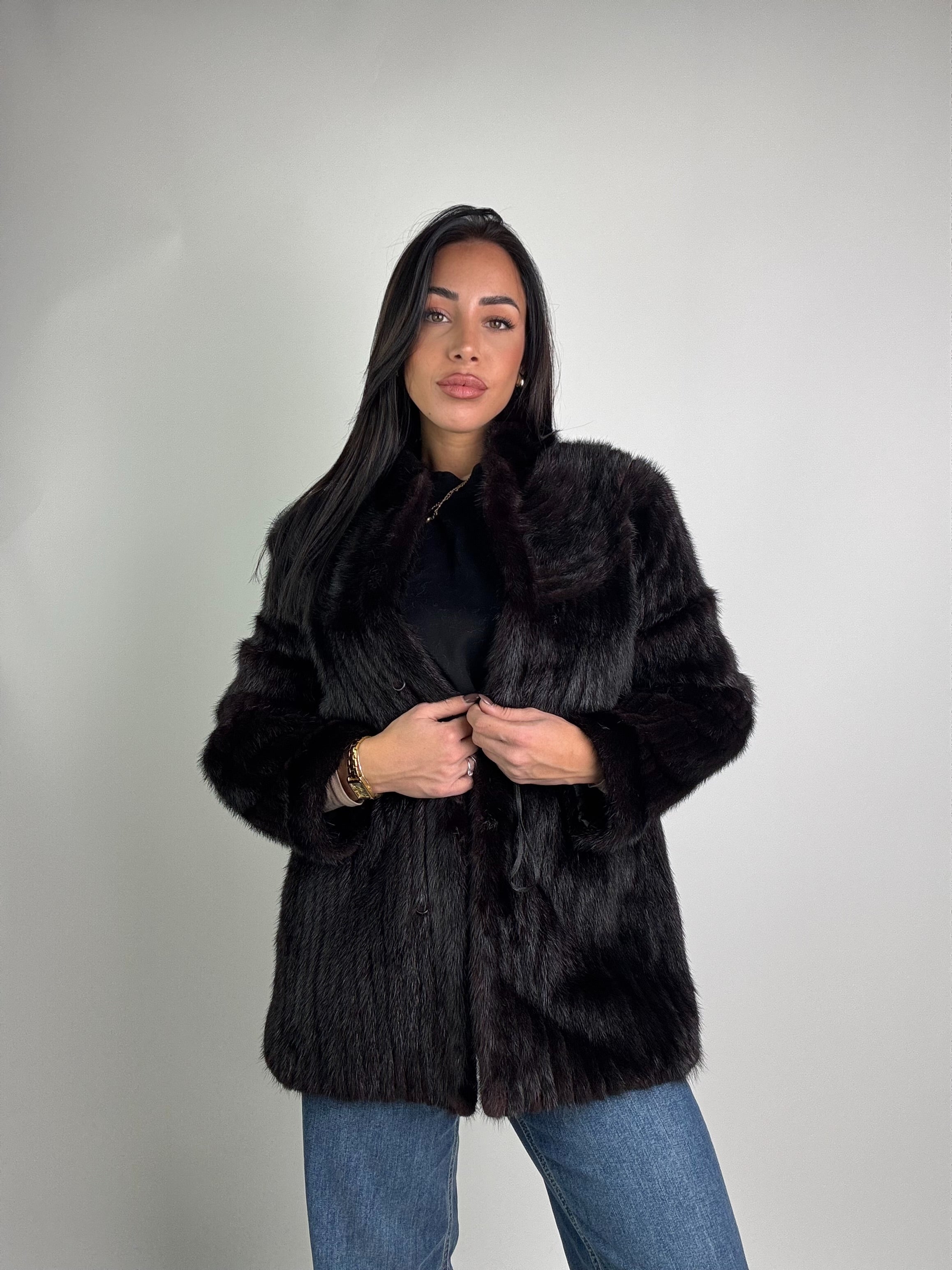 Giacca in visone N232