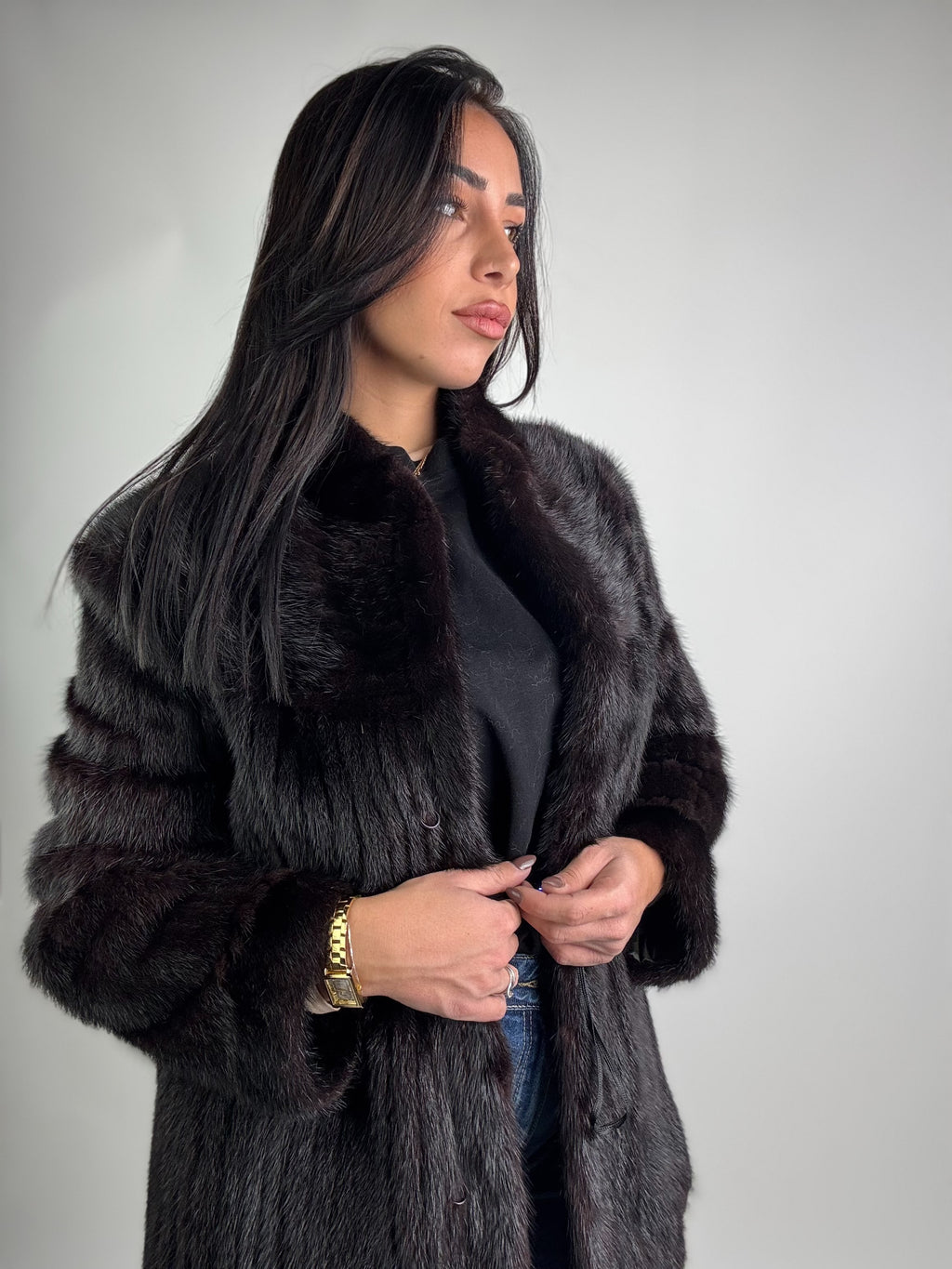 Giacca in visone N232