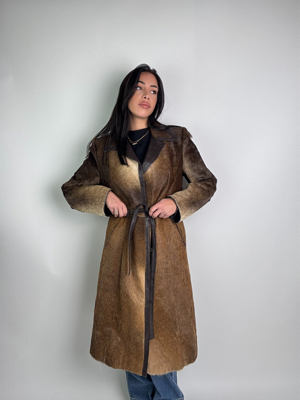 Cappotto in cavallino