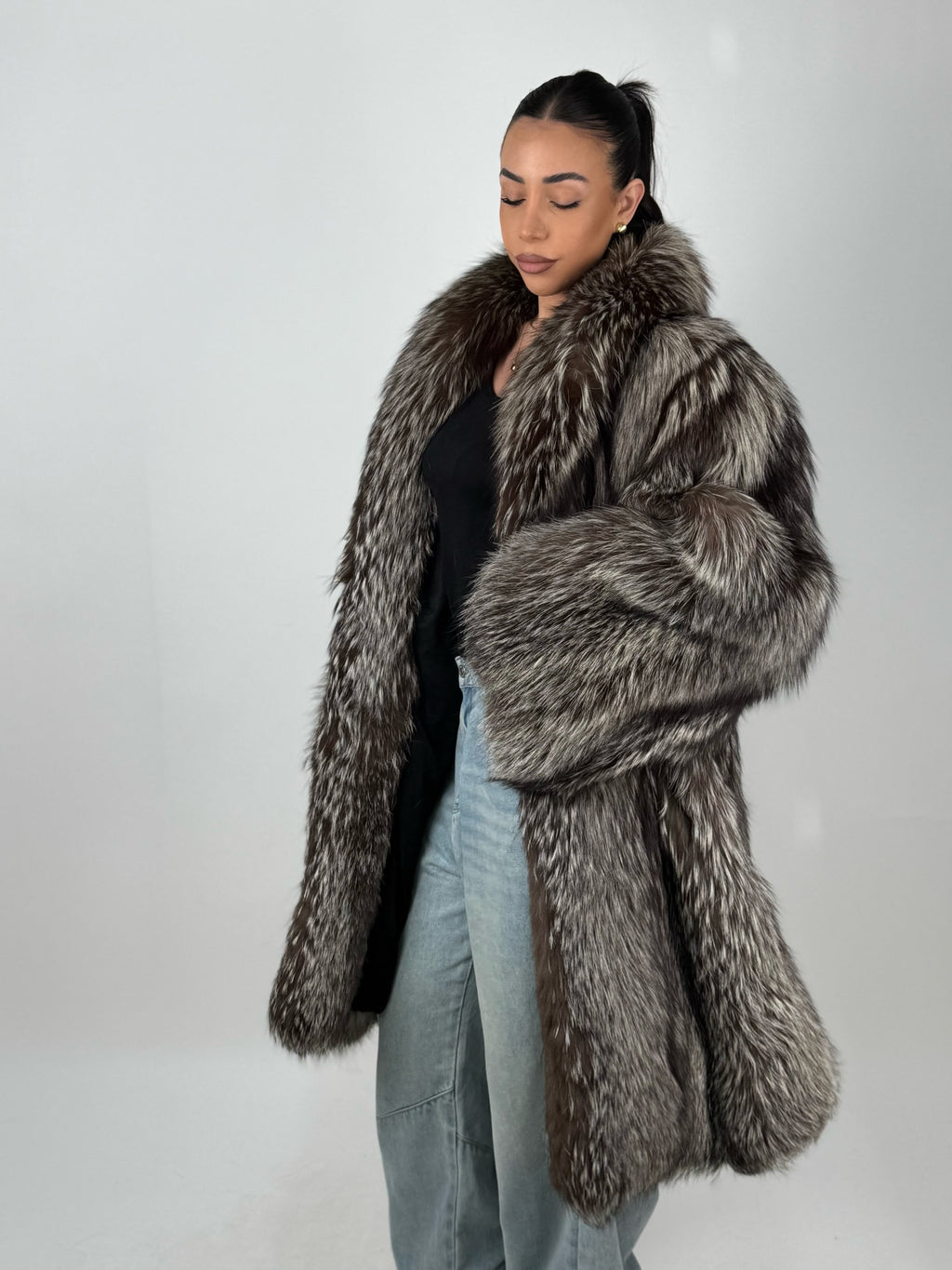 Mink Bomber Jacket