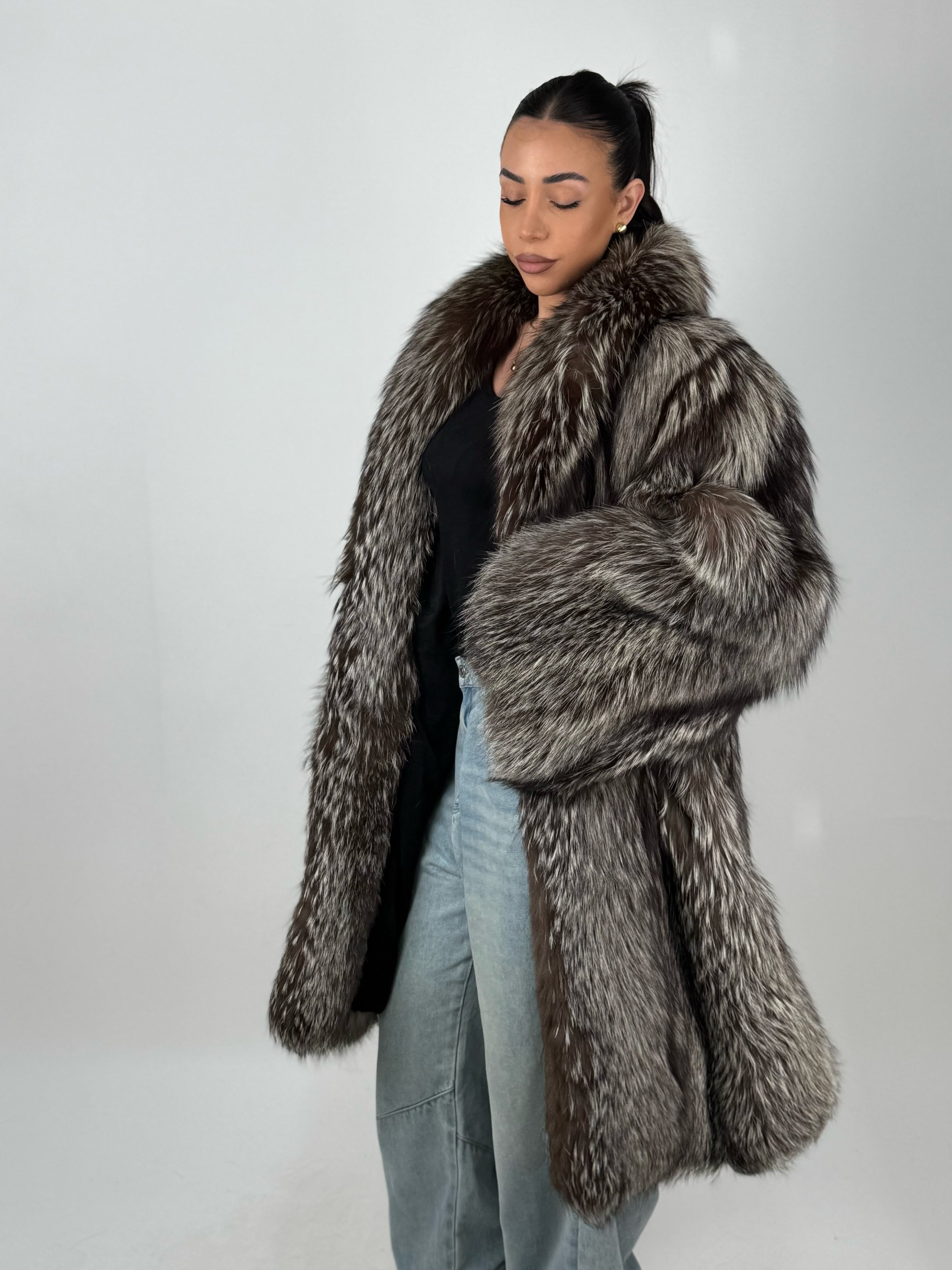 Mink Bomber Jacket