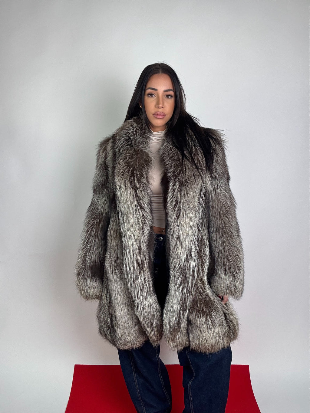 Mink Bomber Jacket
