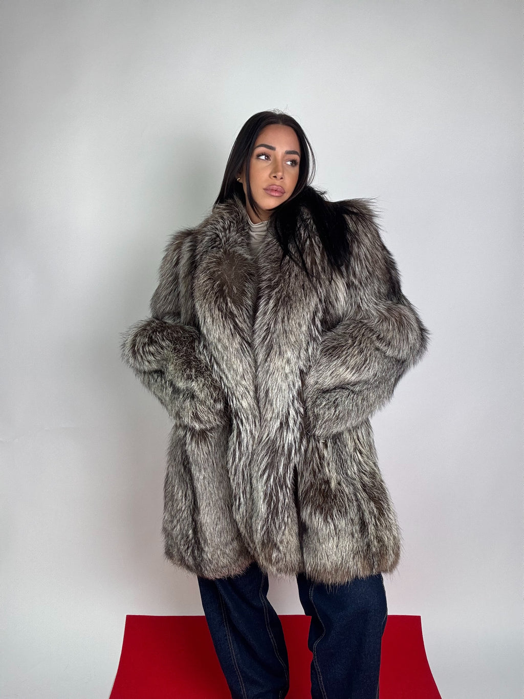 Mink Bomber Jacket