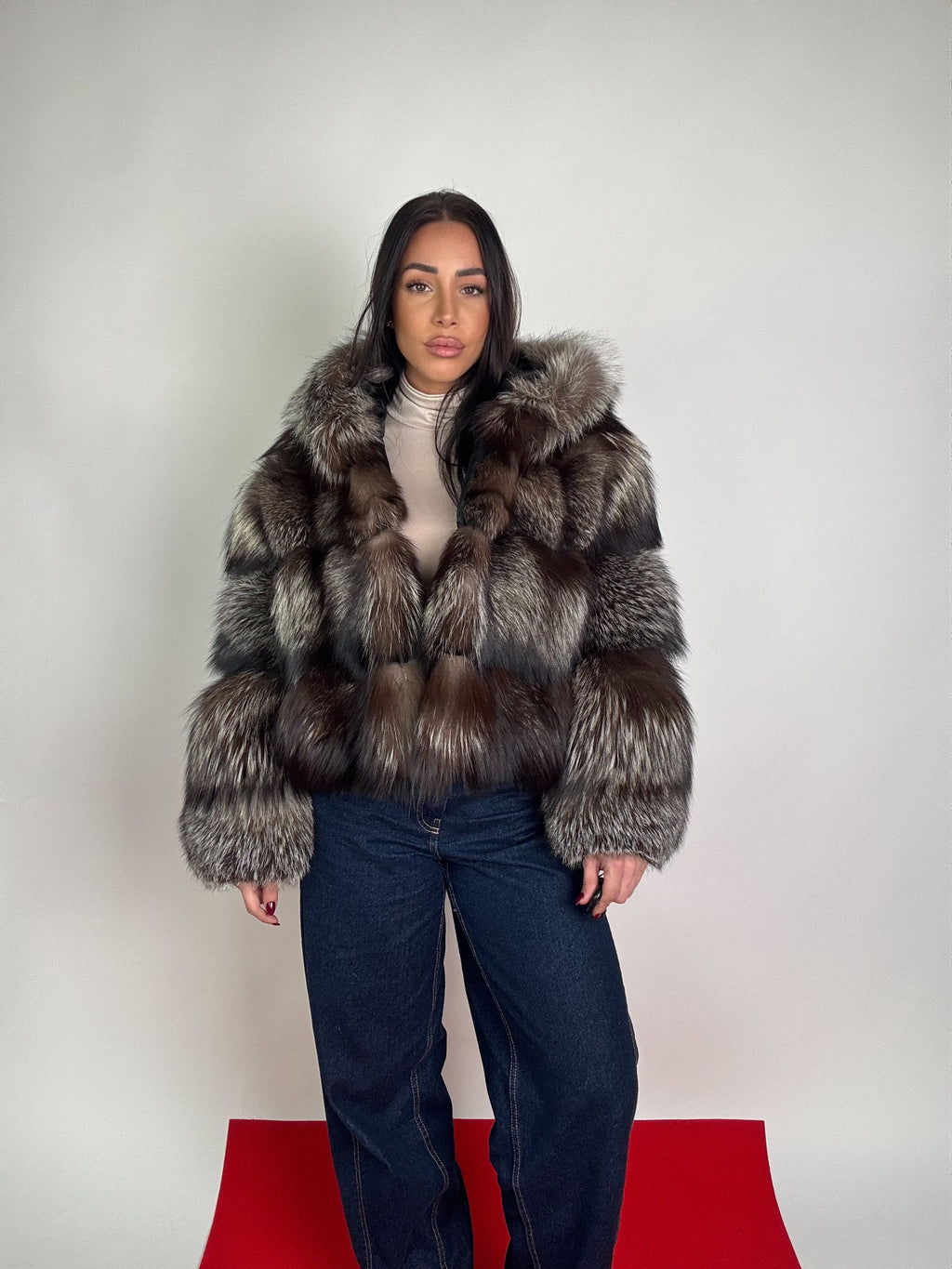Mink Bomber Jacket