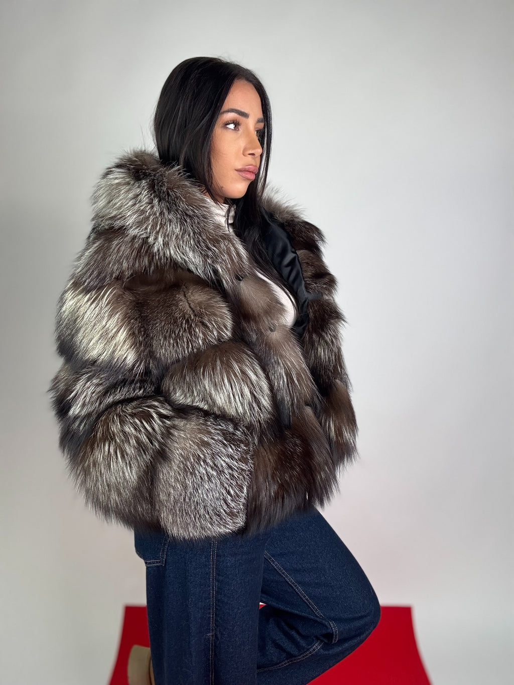 Mink Bomber Jacket