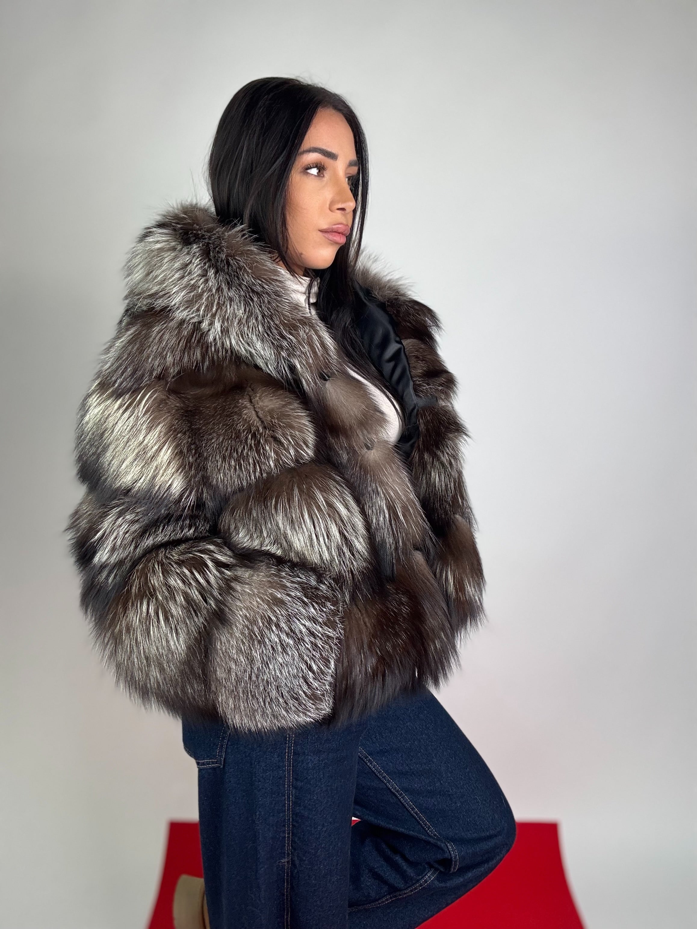 Mink Bomber Jacket