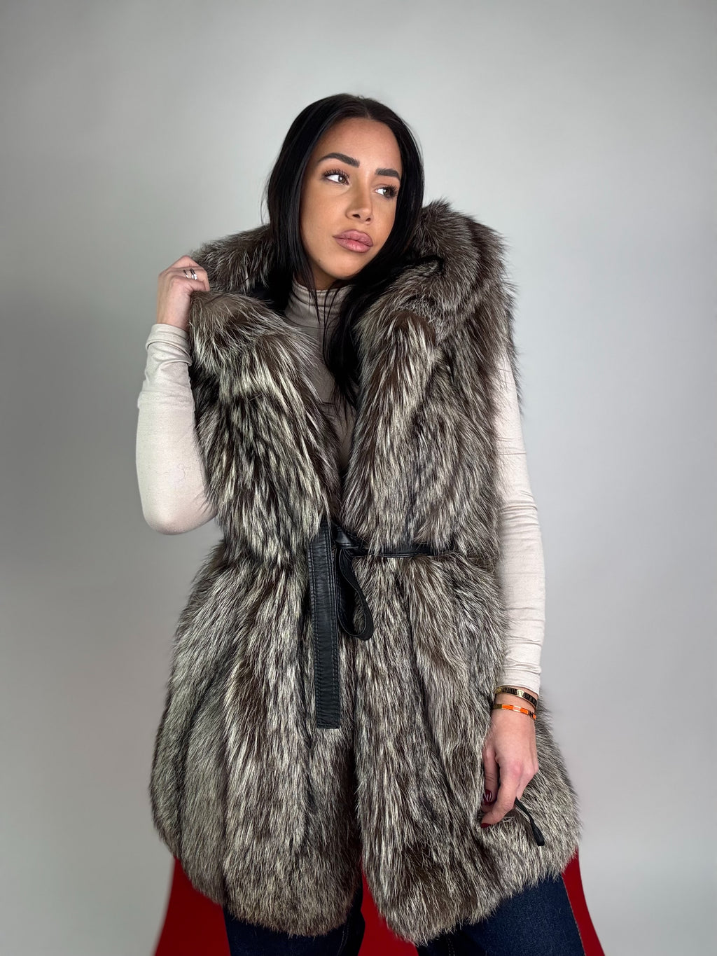 Mink Bomber Jacket