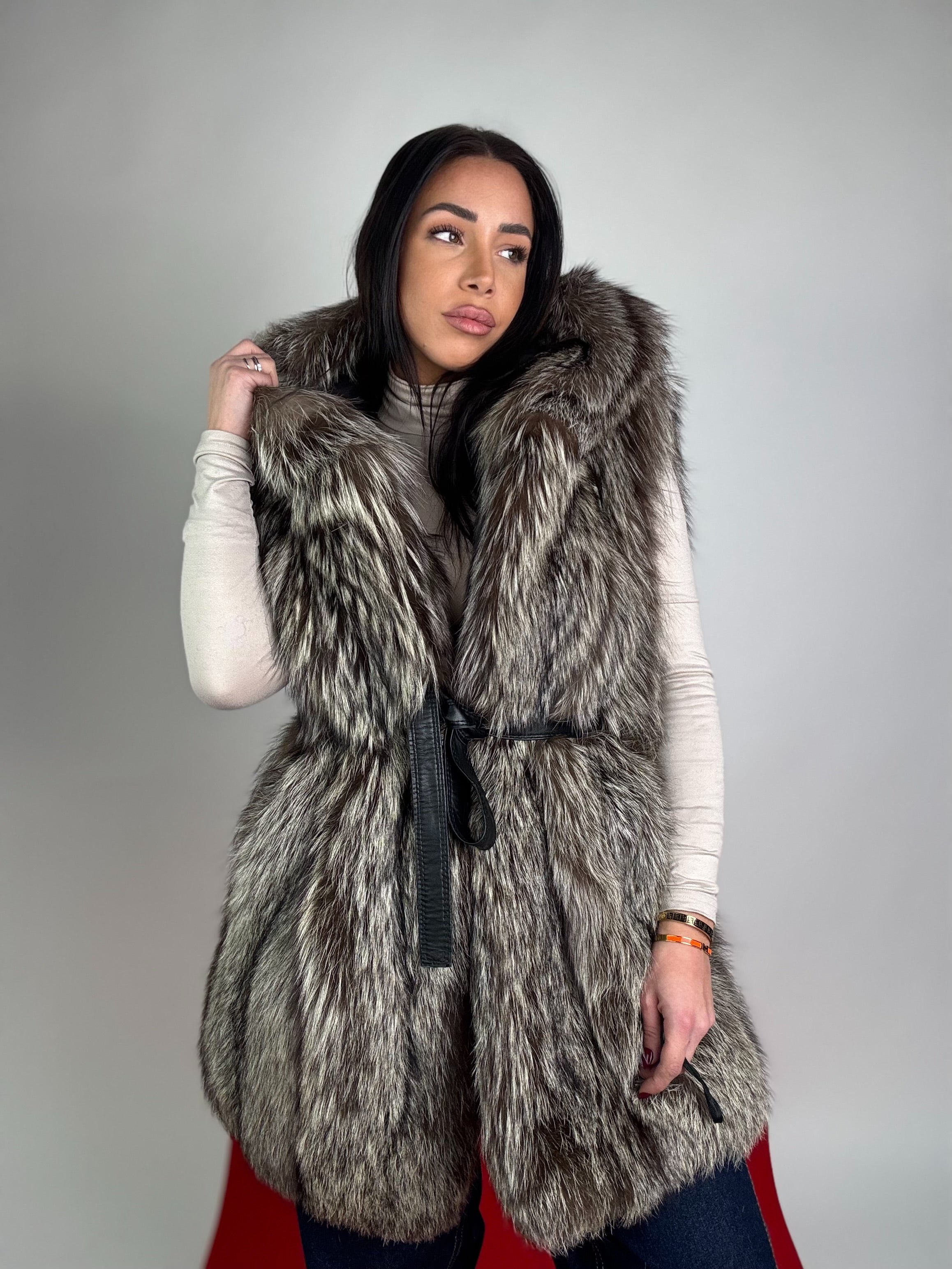 Mink Bomber Jacket