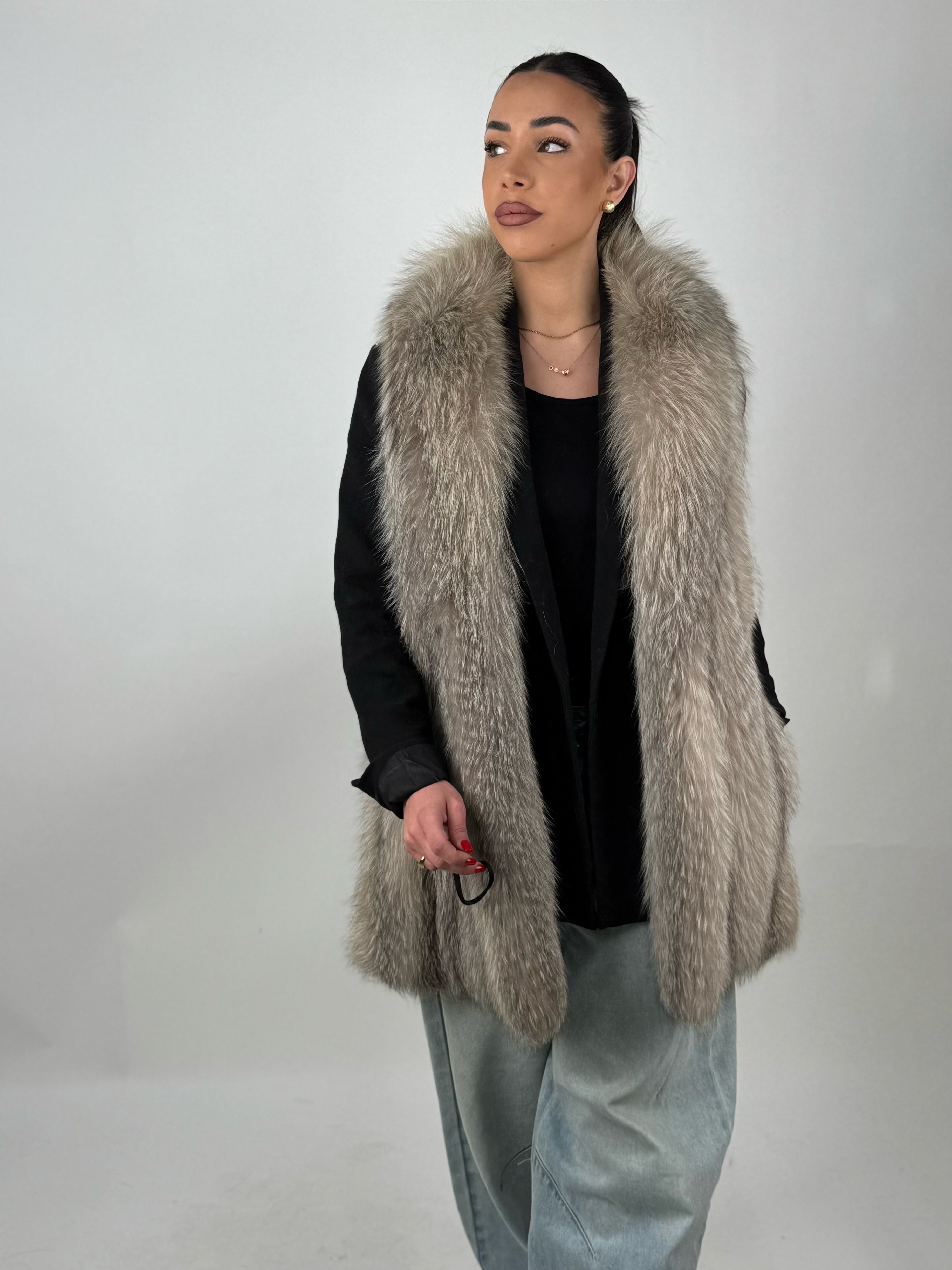 Mink Bomber Jacket