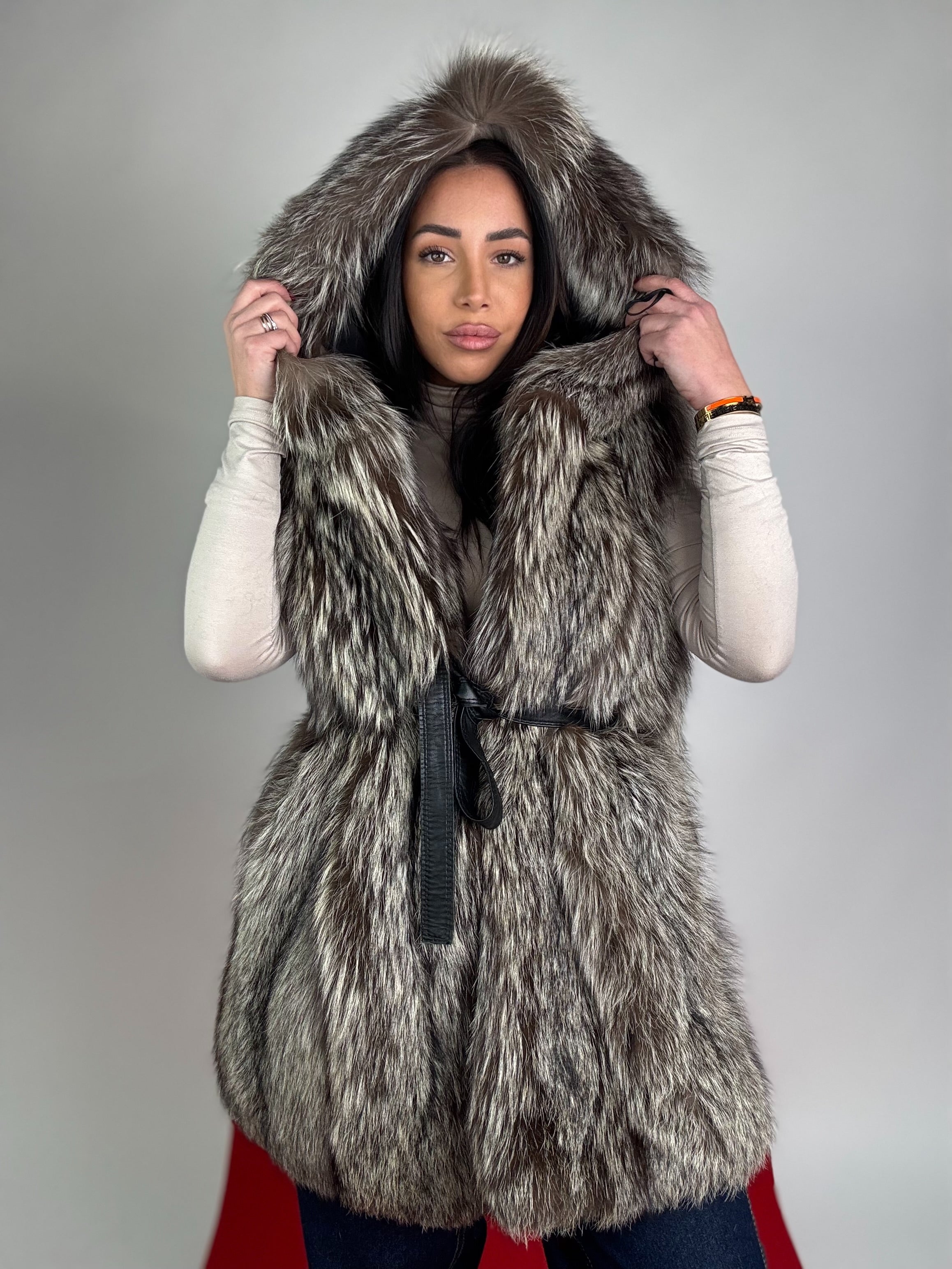 Mink Bomber Jacket