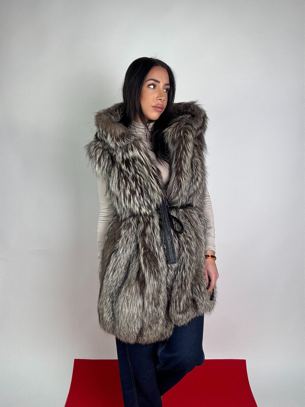 Mink Bomber Jacket